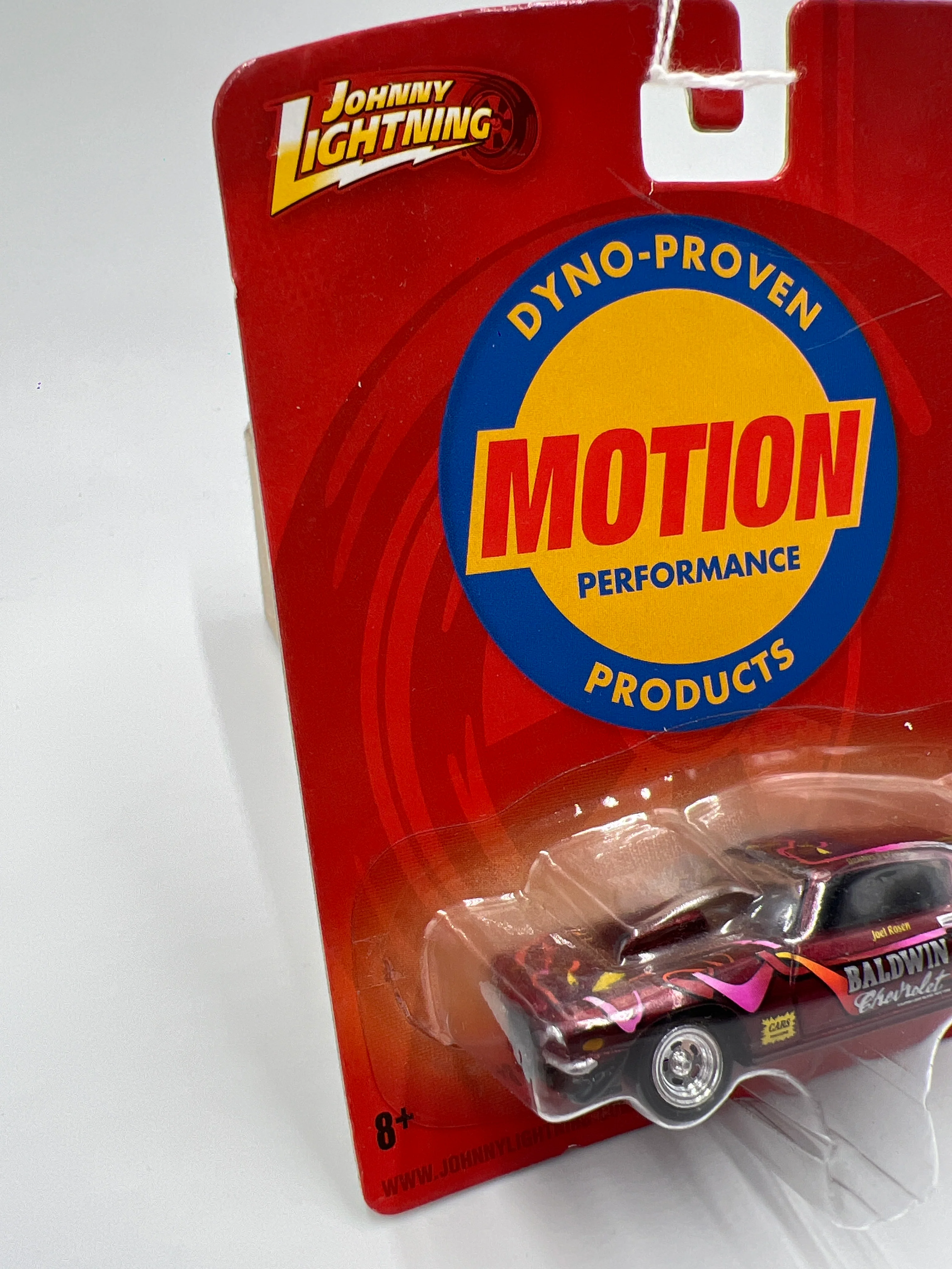 Johnny Lightning Motion Performance JL7 1970 Motion Chevy Camaro Dark Red 227F - Image 5