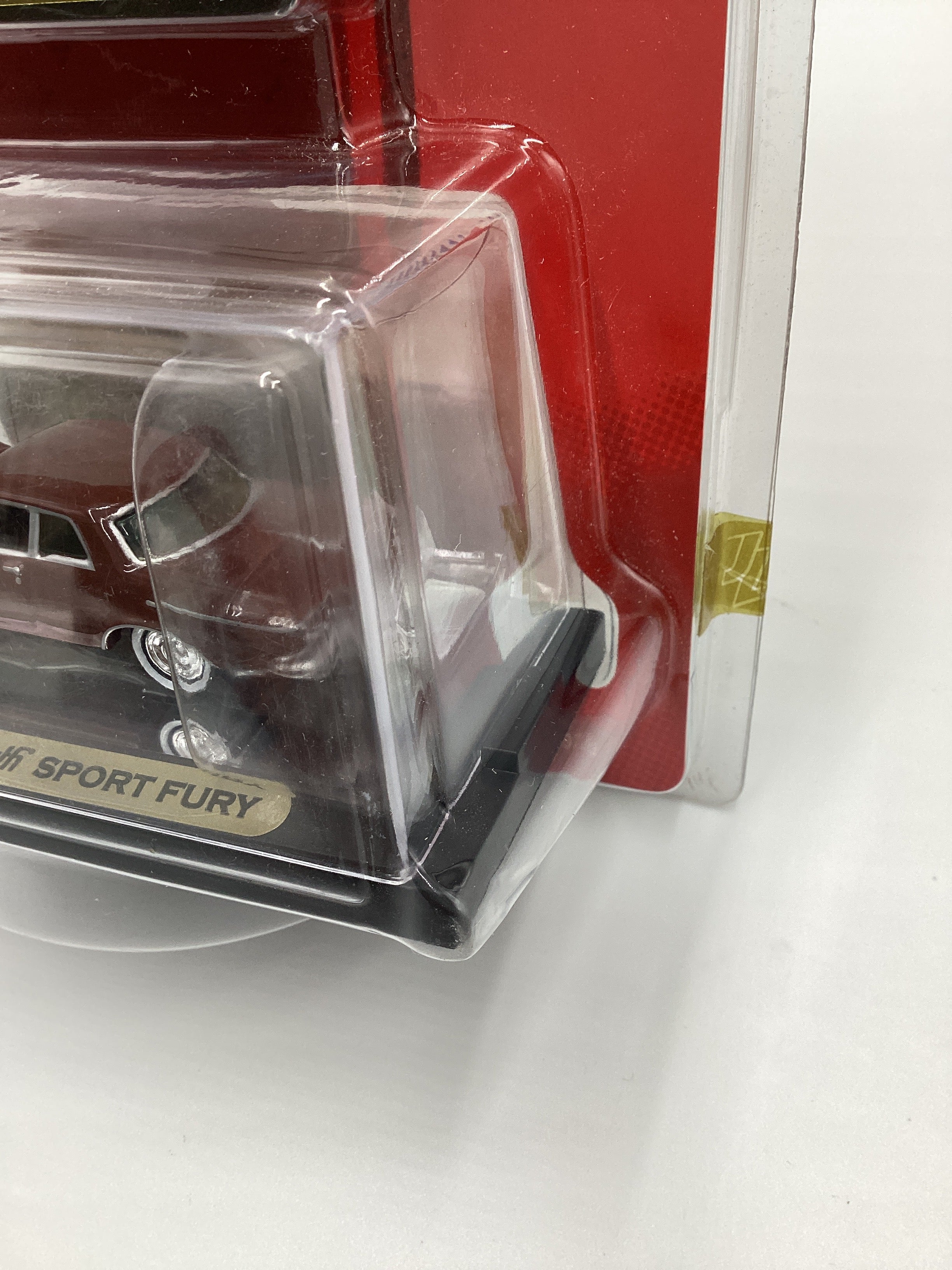 Johnny Lightning Gold Series Muscle Cars Release 9 #37 1962 Plymouth Sport Fury Brown 232H - Image 4