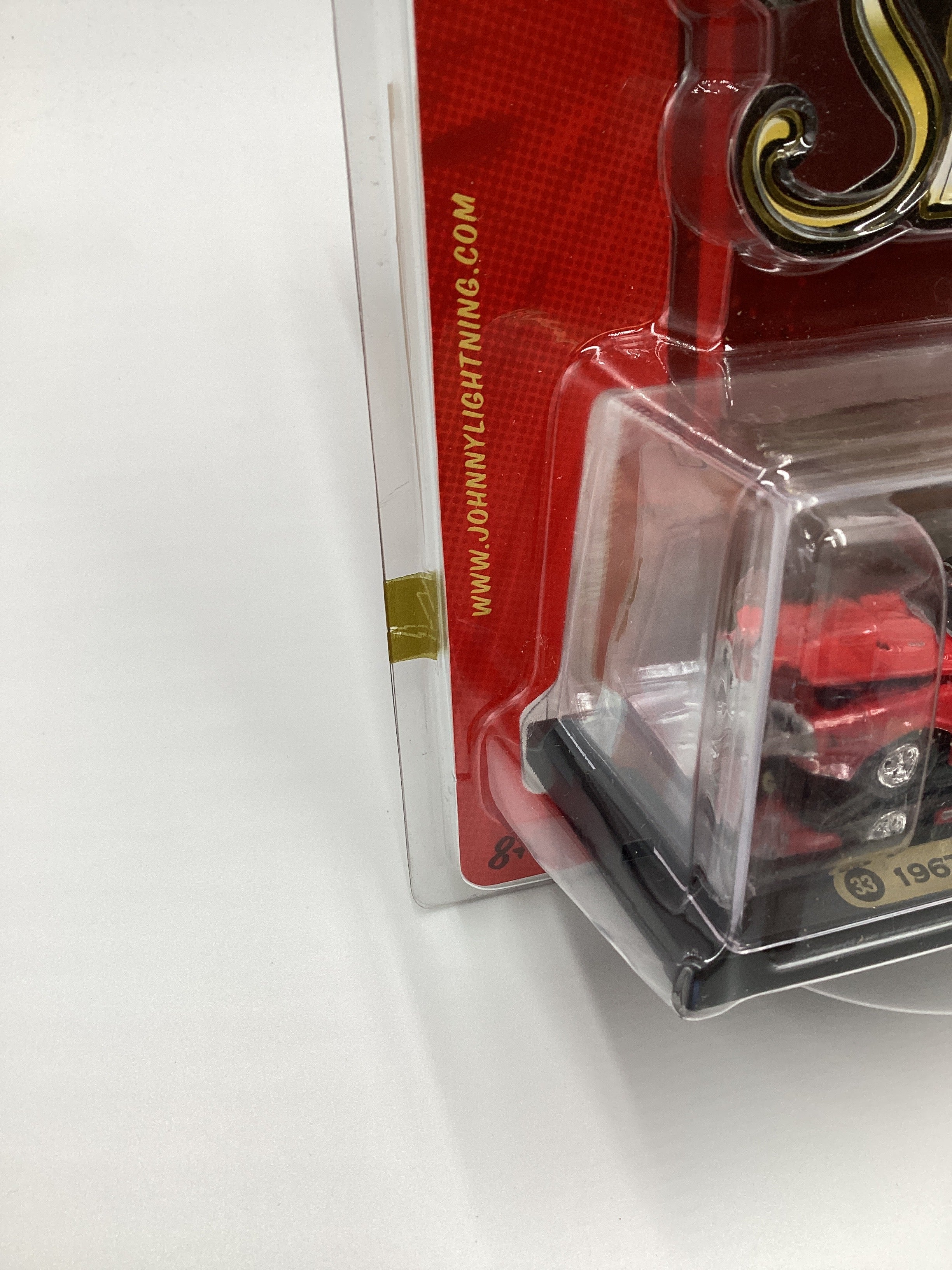 Johnny Lightning Gold Series Muscle Cars Release 8 #33 1967 Pontiac Firebird 400 Red 232H - Image 5