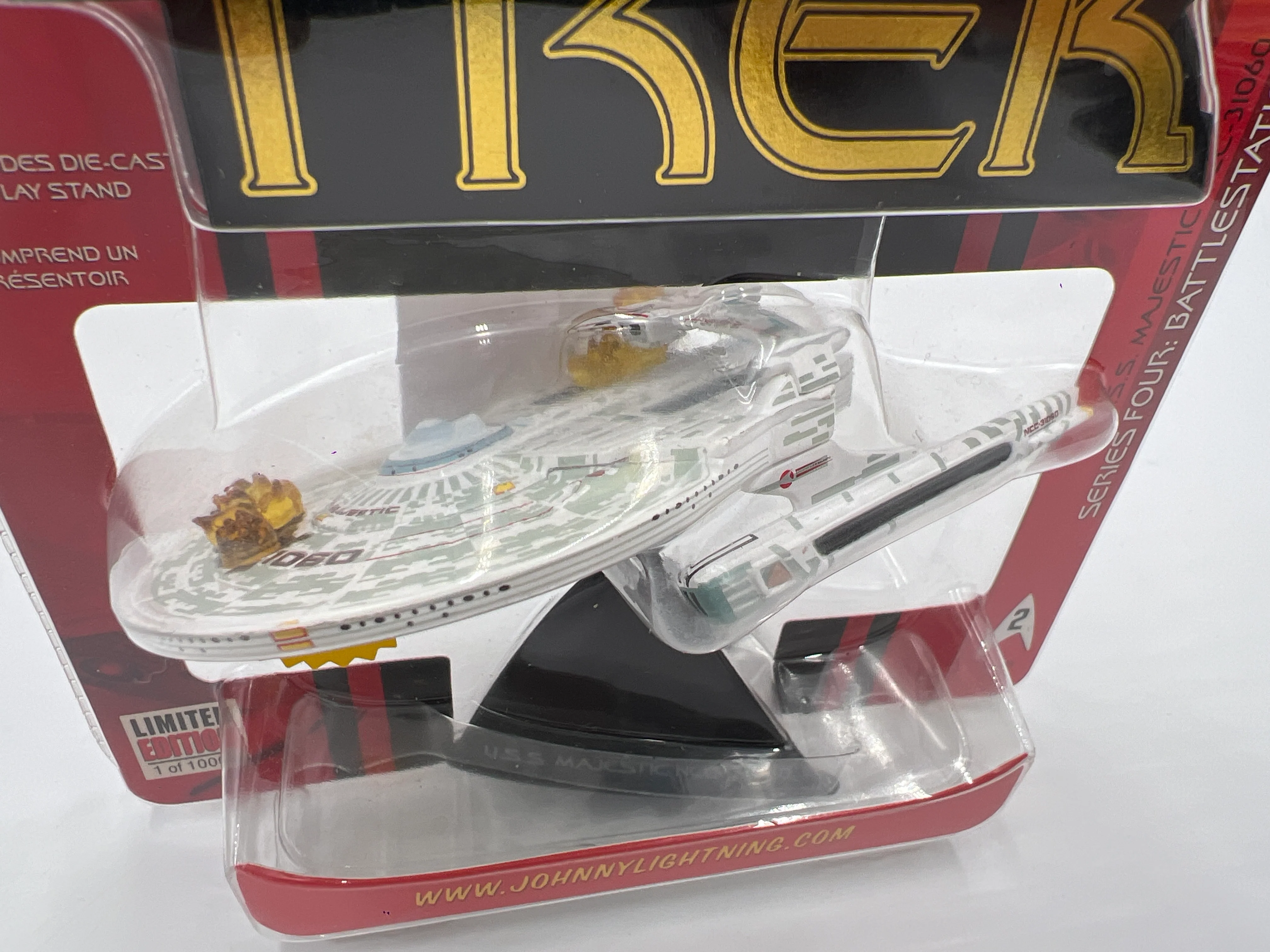 Johnny Lightning Legends Of Star Trek Series Four U.S.S. Majestic NCC-31060 - Image 3