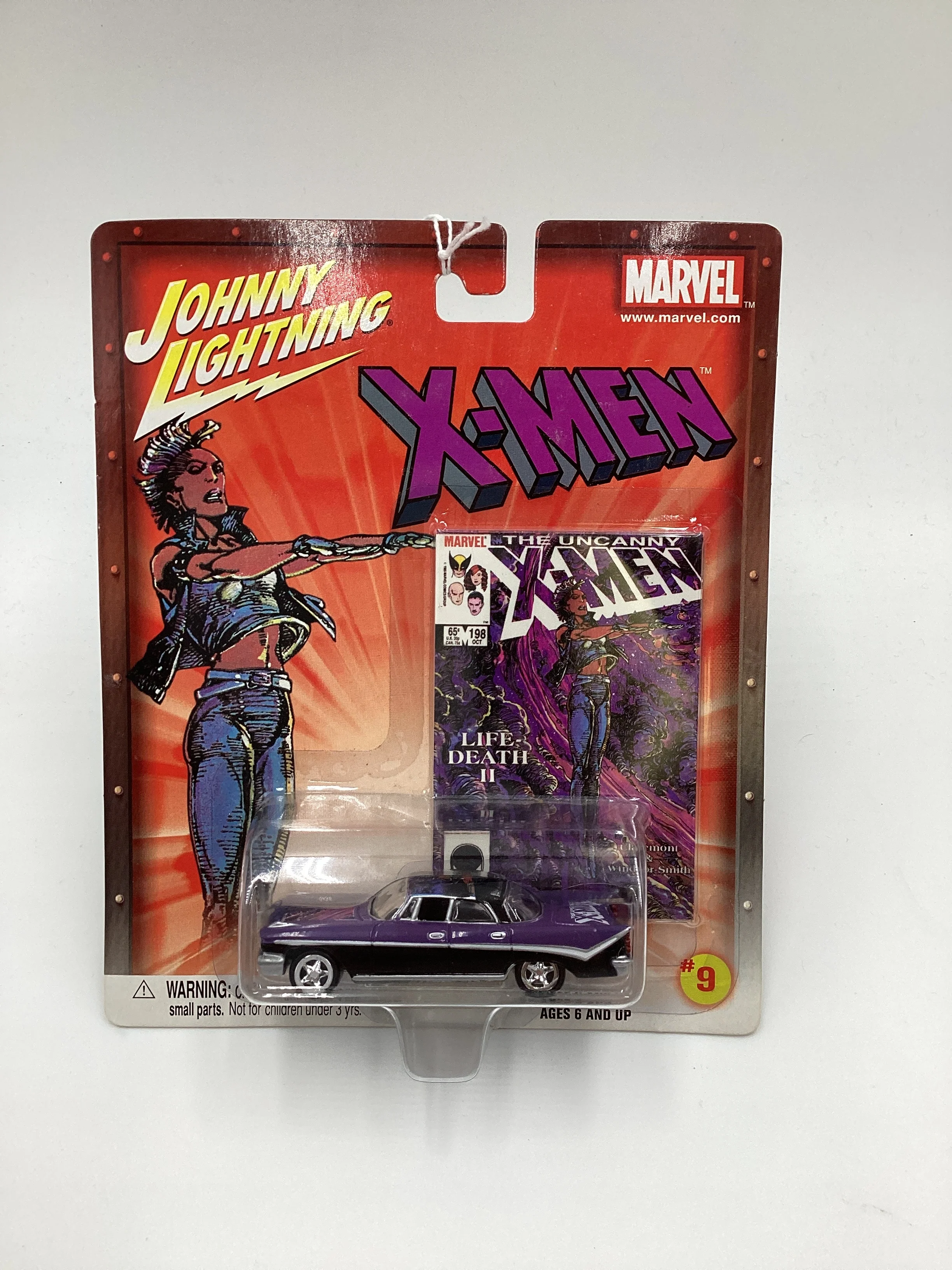 Johnny Lightning Marvel The Uncanny X-Men #9 59 Desoto Purple 220F - Image 2