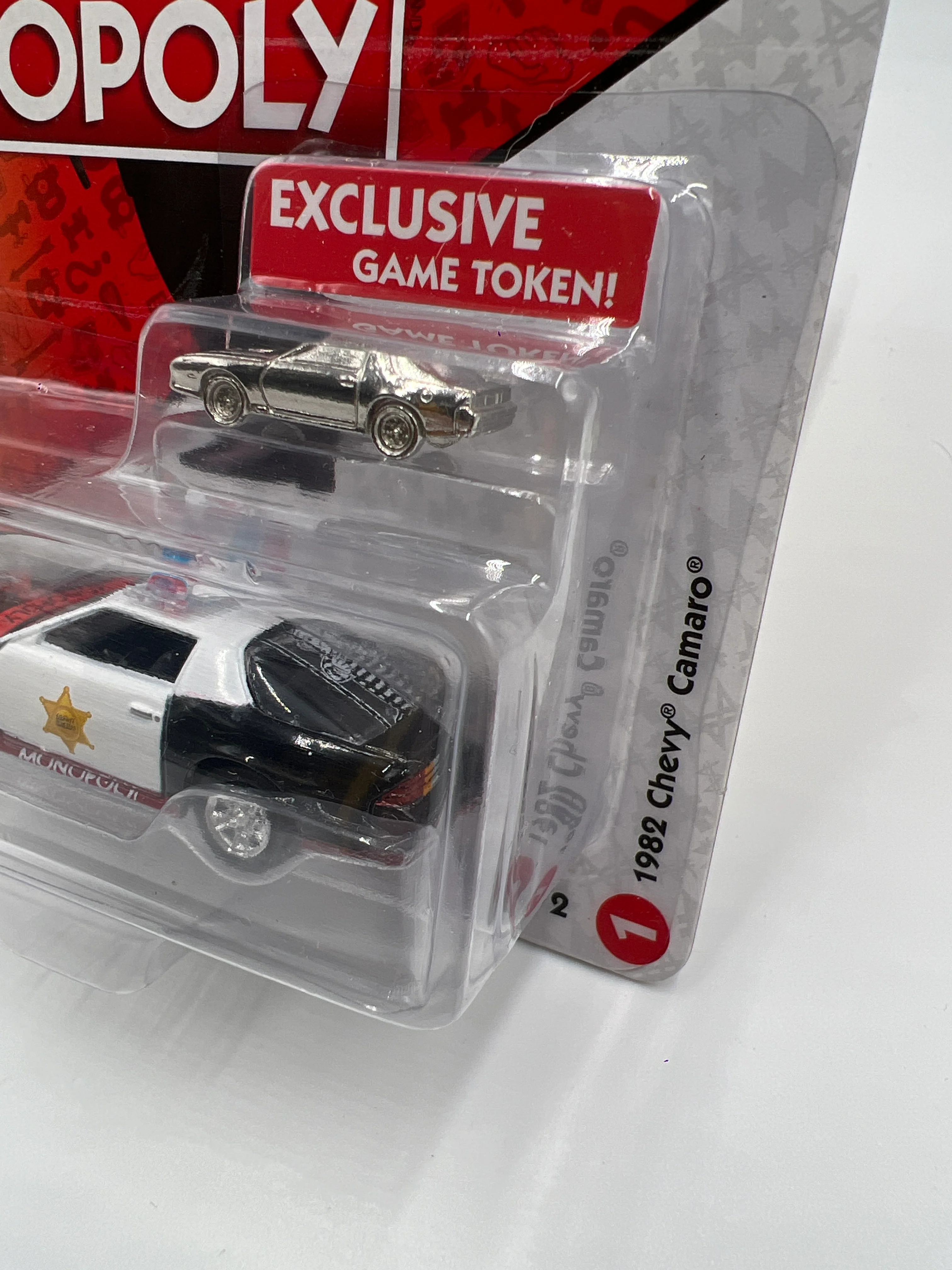 Johnny Lightning Pop Culture Monopoly 1982 Chevy Camaro Police - Image 4