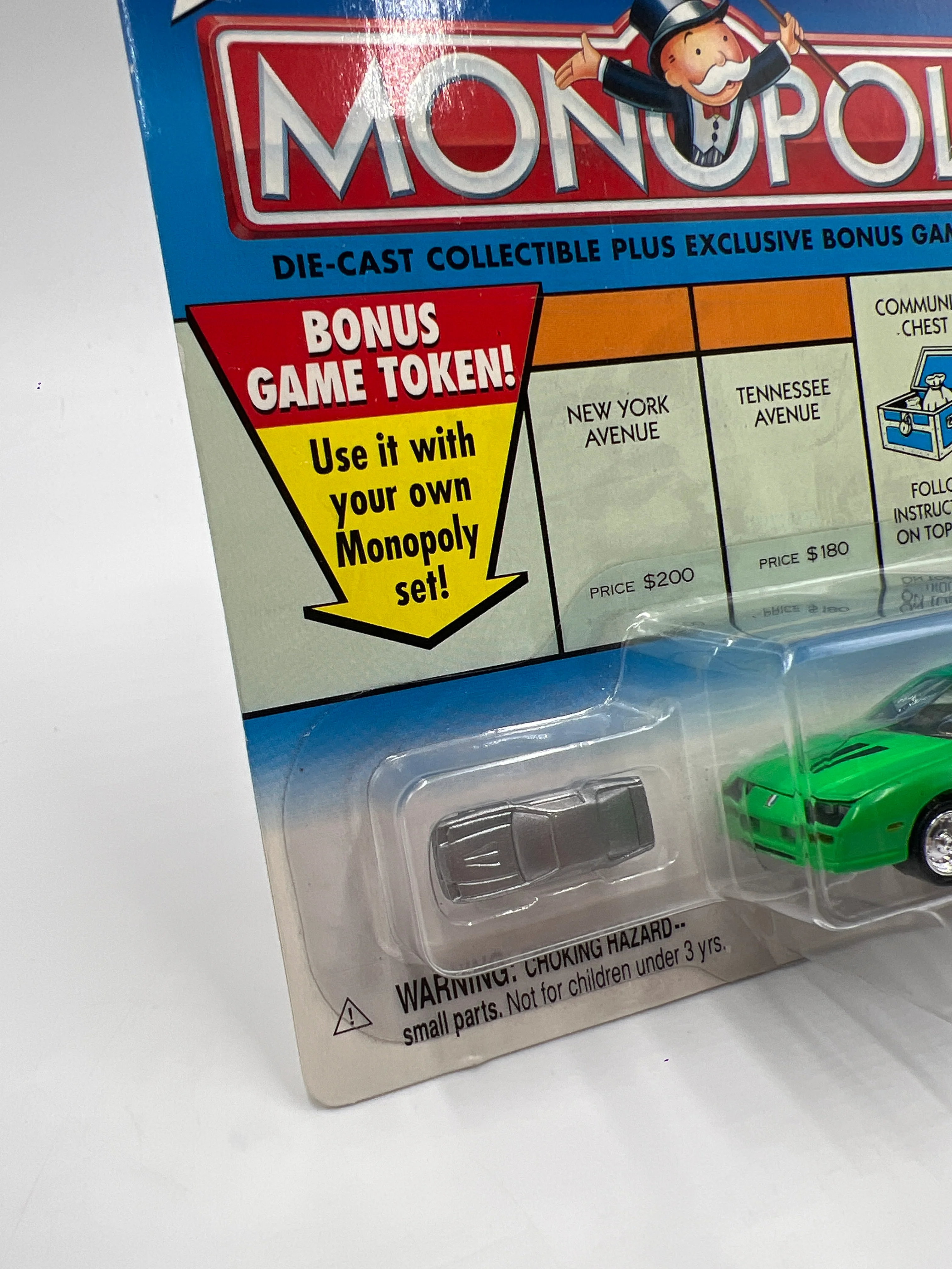 Johnny Lightning Monopoly 1982 Chevrolet Camaro Green 188E - Image 5