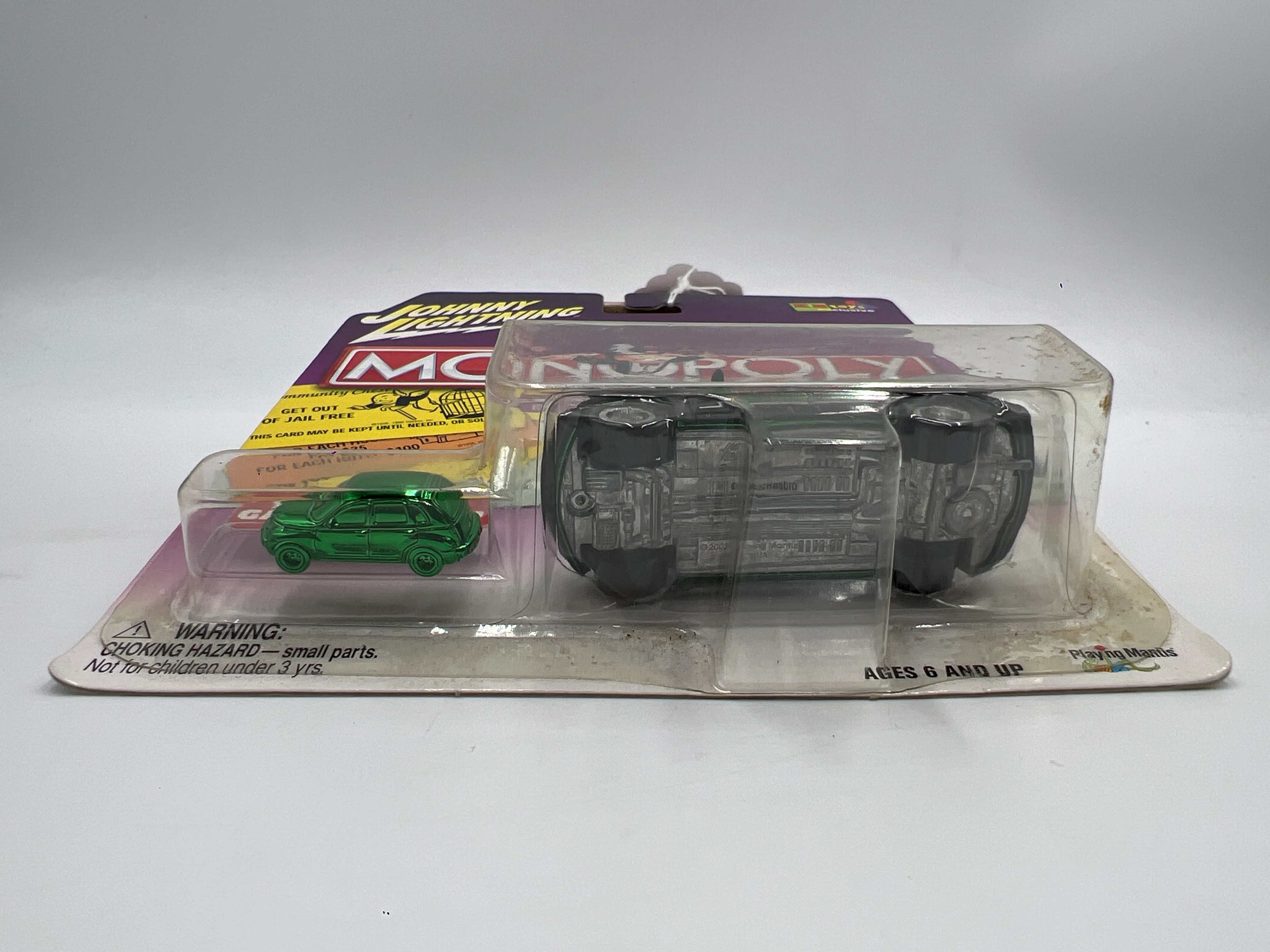 Johnny Lightning Monopoly KB Toys Exclusive 01 Chrysler PT Cruiser Green Chrome 227E - Image 6