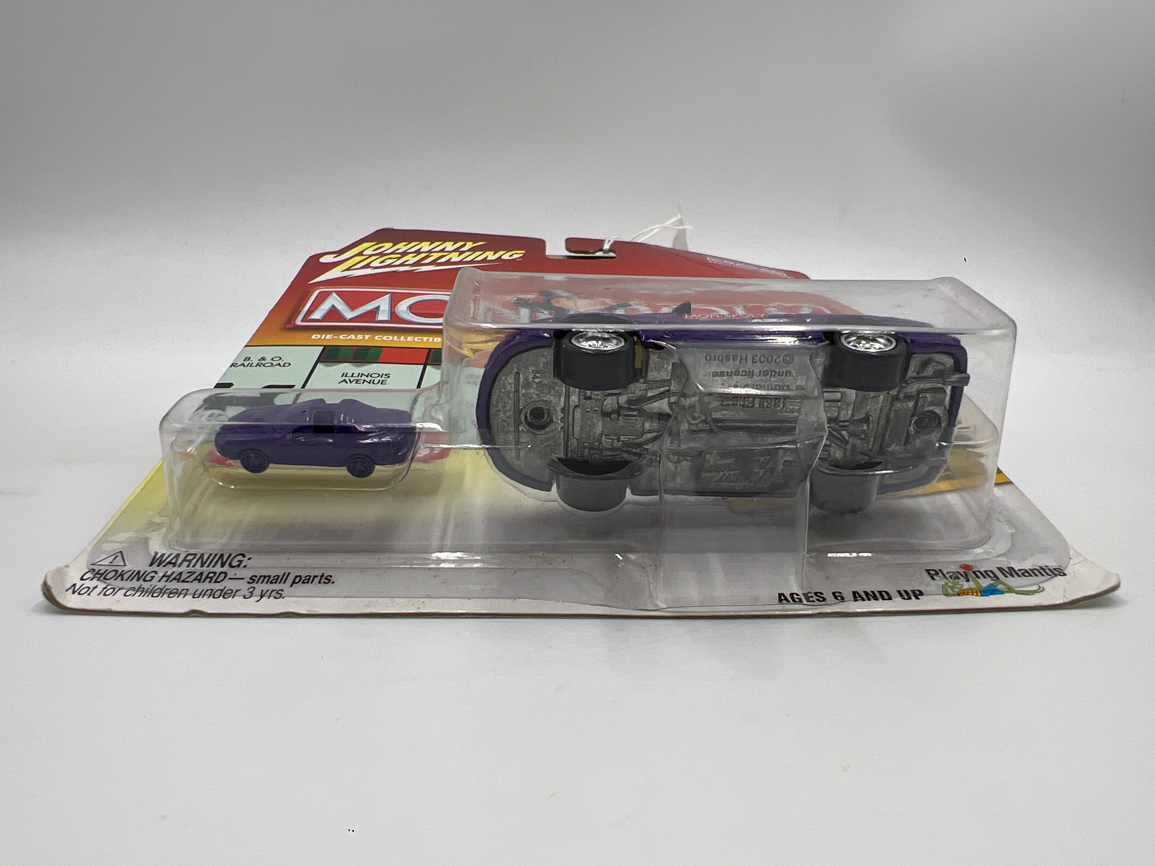 Johnny Lightning Monopoly 1998 Chevy Camaro Purple Card Not Perfect 188E - Image 7
