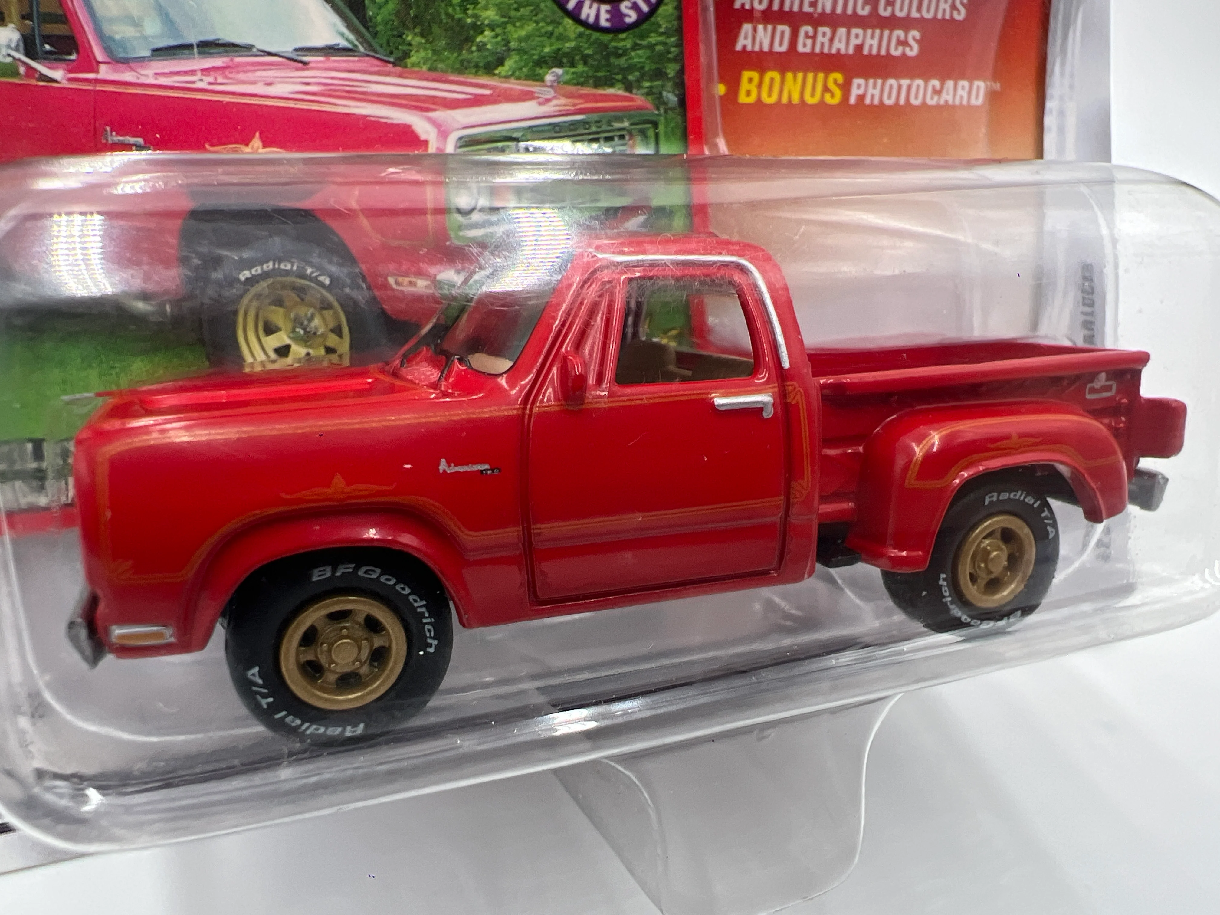 Johnny Lightning Mopar Or No Car #22 1978 Dodge Warlock Red 228B - Image 2