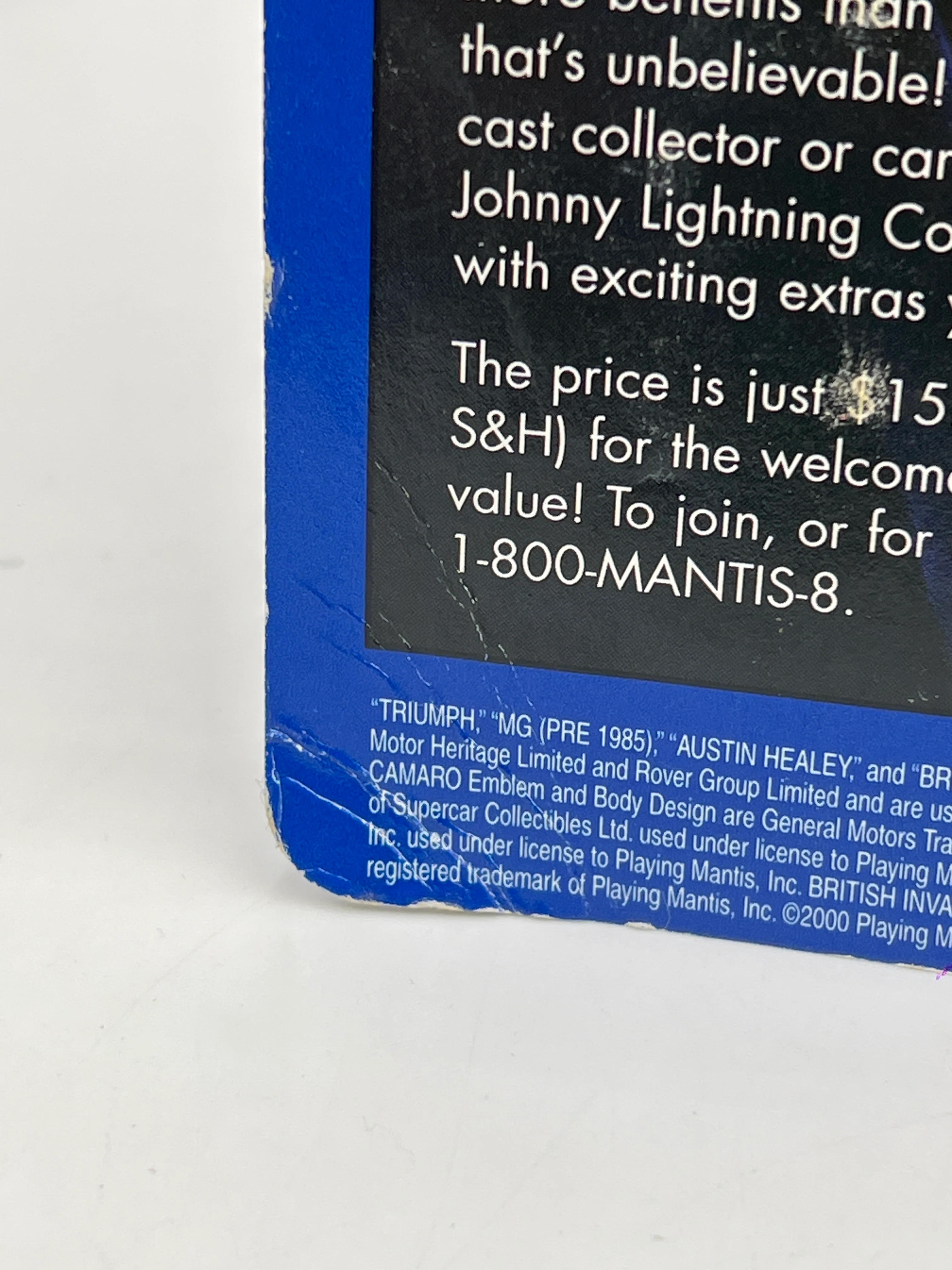 Johnny Lightning British Invasion 1962 Jaguar E-Type Roadster Red 218G - Image 7