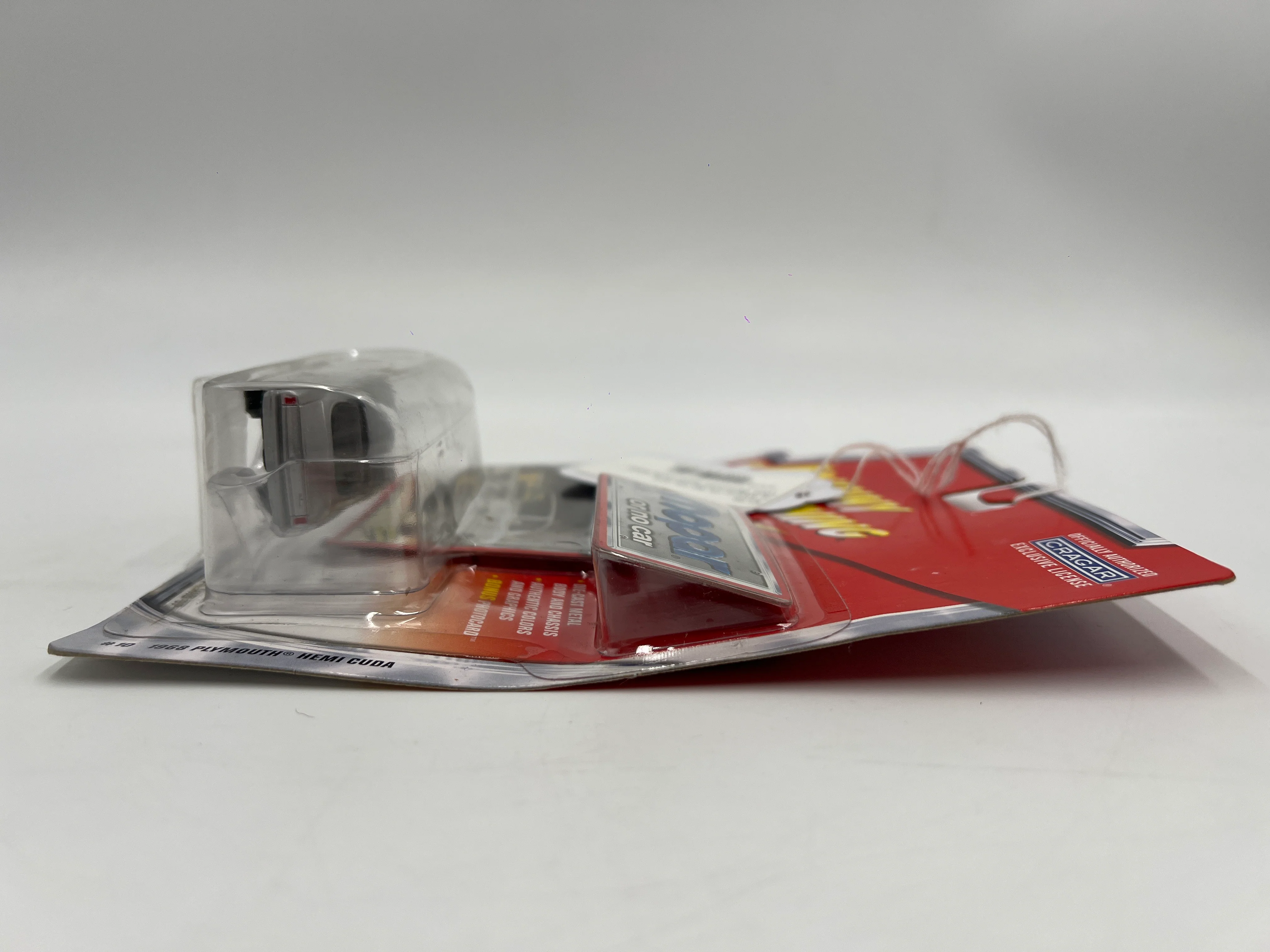 Johnny Lightning Mopar Or No Car #10 1968 Plymouth Hemi Cuda Silver 221G - Image 6