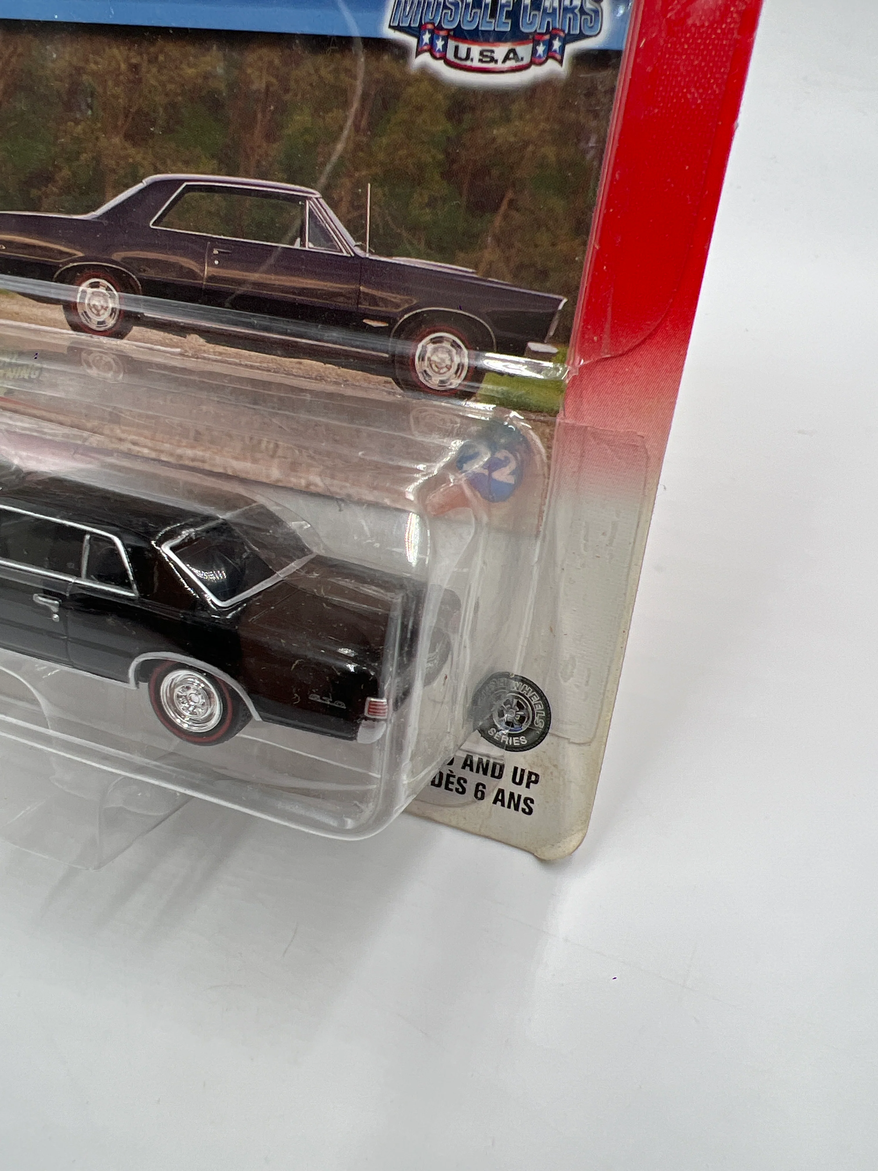 Johnny Lightning Muscle Cars USA #22 1965 Pontiac GTO Black - Image 3
