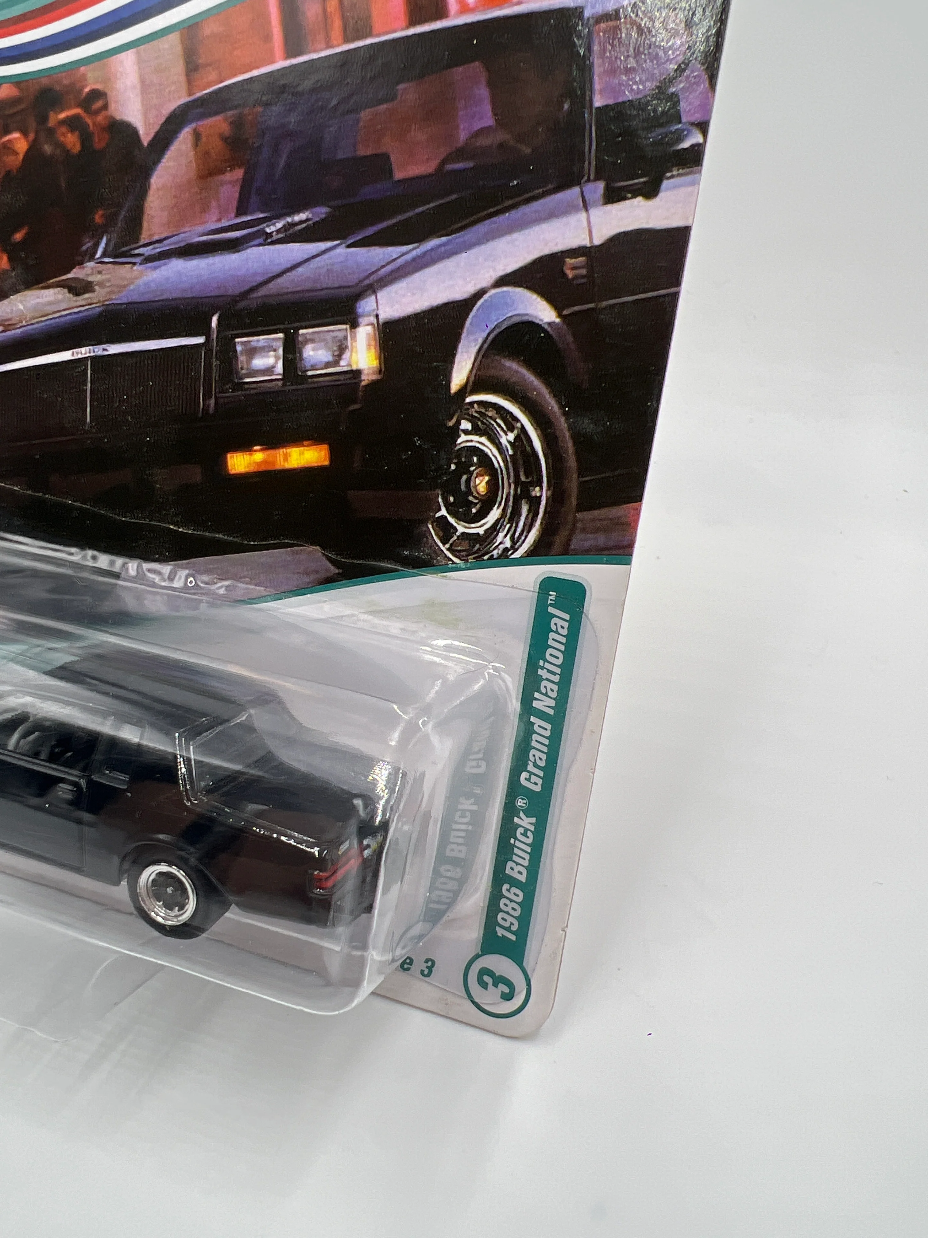 Johnny Lightning Muscle Cars USA Release 3 Version A 1986 Buick Grand National Black - Image 3