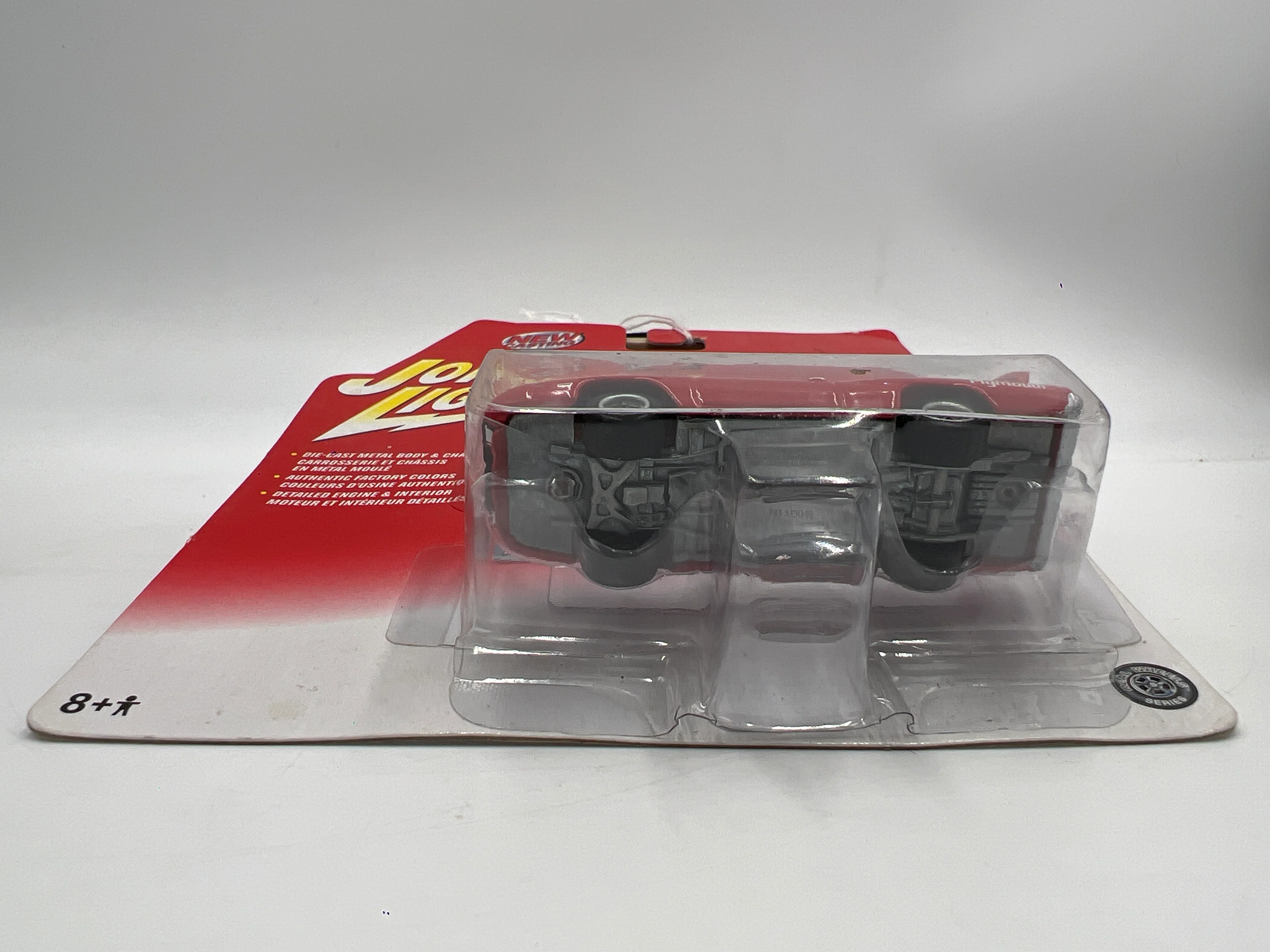 Johnny Lightning Muscle Cars USA #48 1970 Plymouth Superbird Red 219A - Image 6