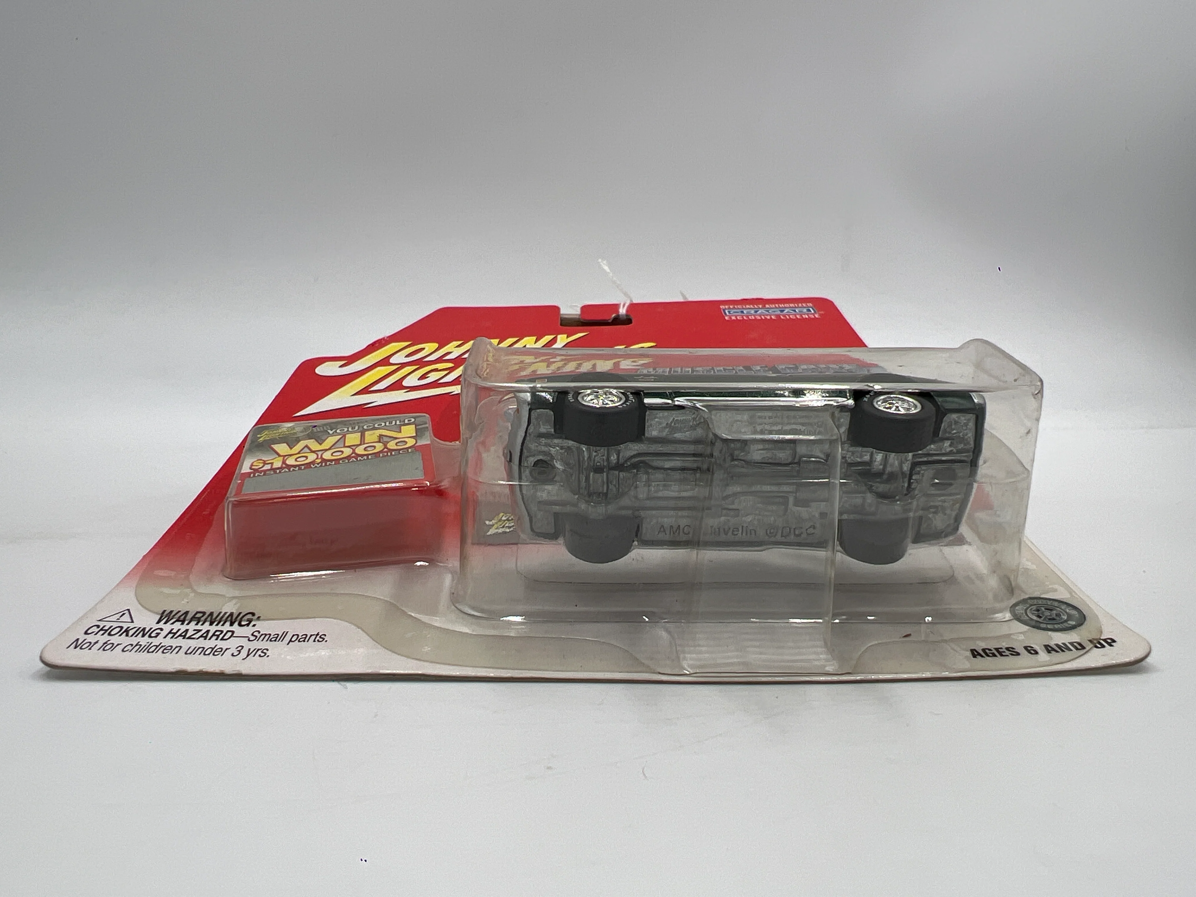 Johnny Lightning Muscle Cars USA #27 1968 AMC Javelin SST Green 220F - Image 5