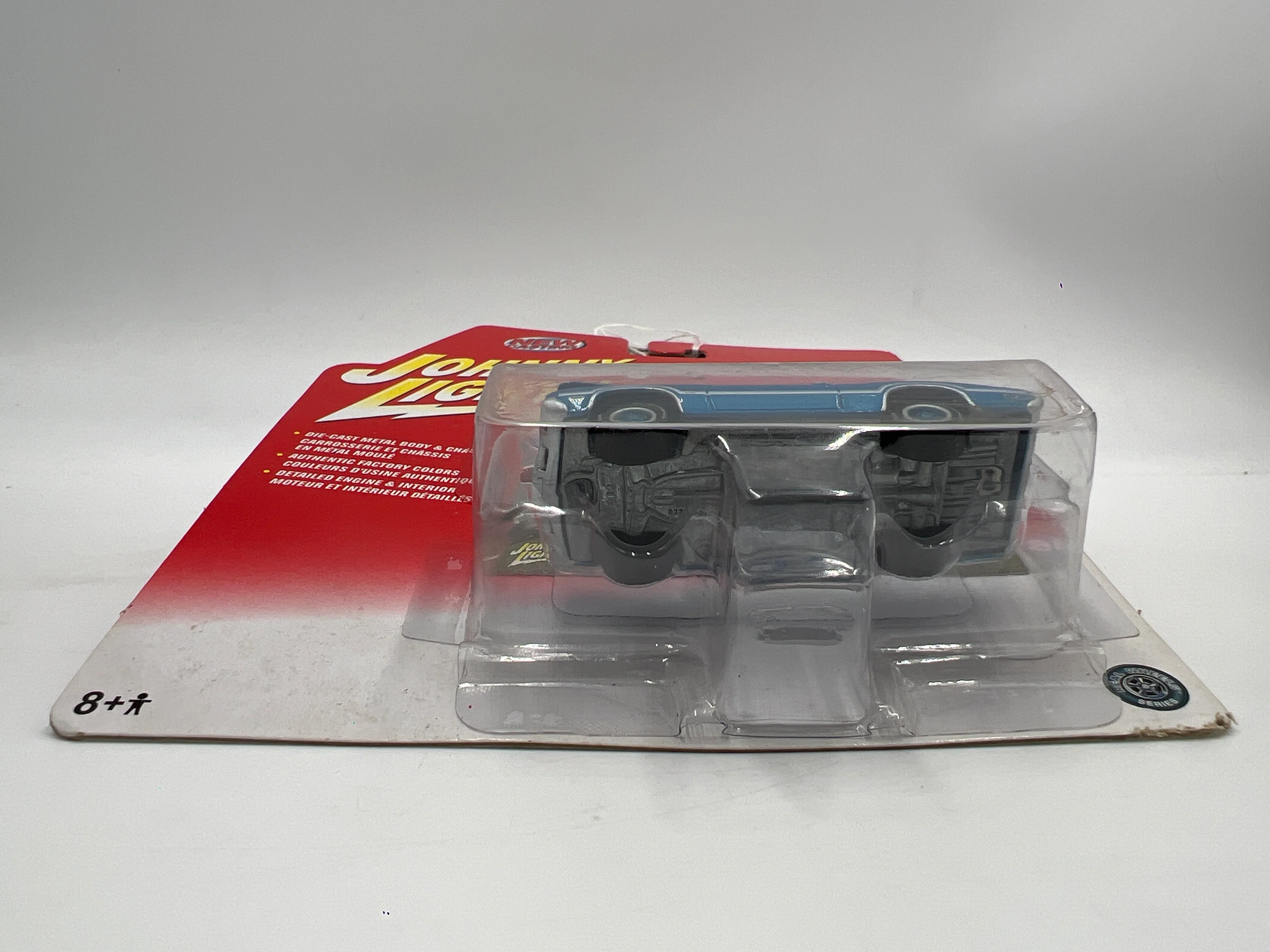Johnny Lightning Muscle Cars USA #46 1972 Olds Cutlass Blue - Image 5