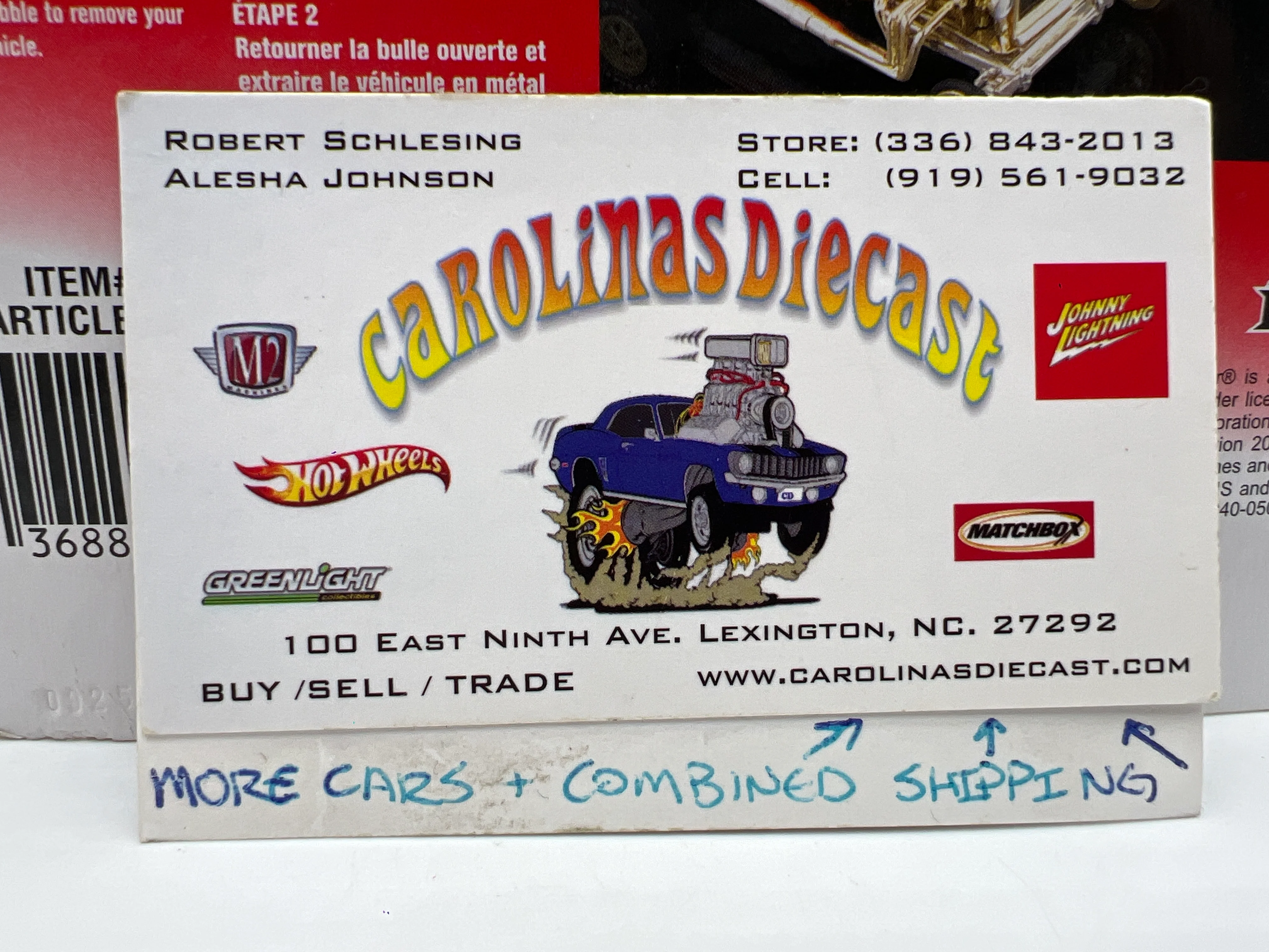 Johnny Lightning Muscle Cars USA #46 1972 Olds Cutlass Blue - Image 8