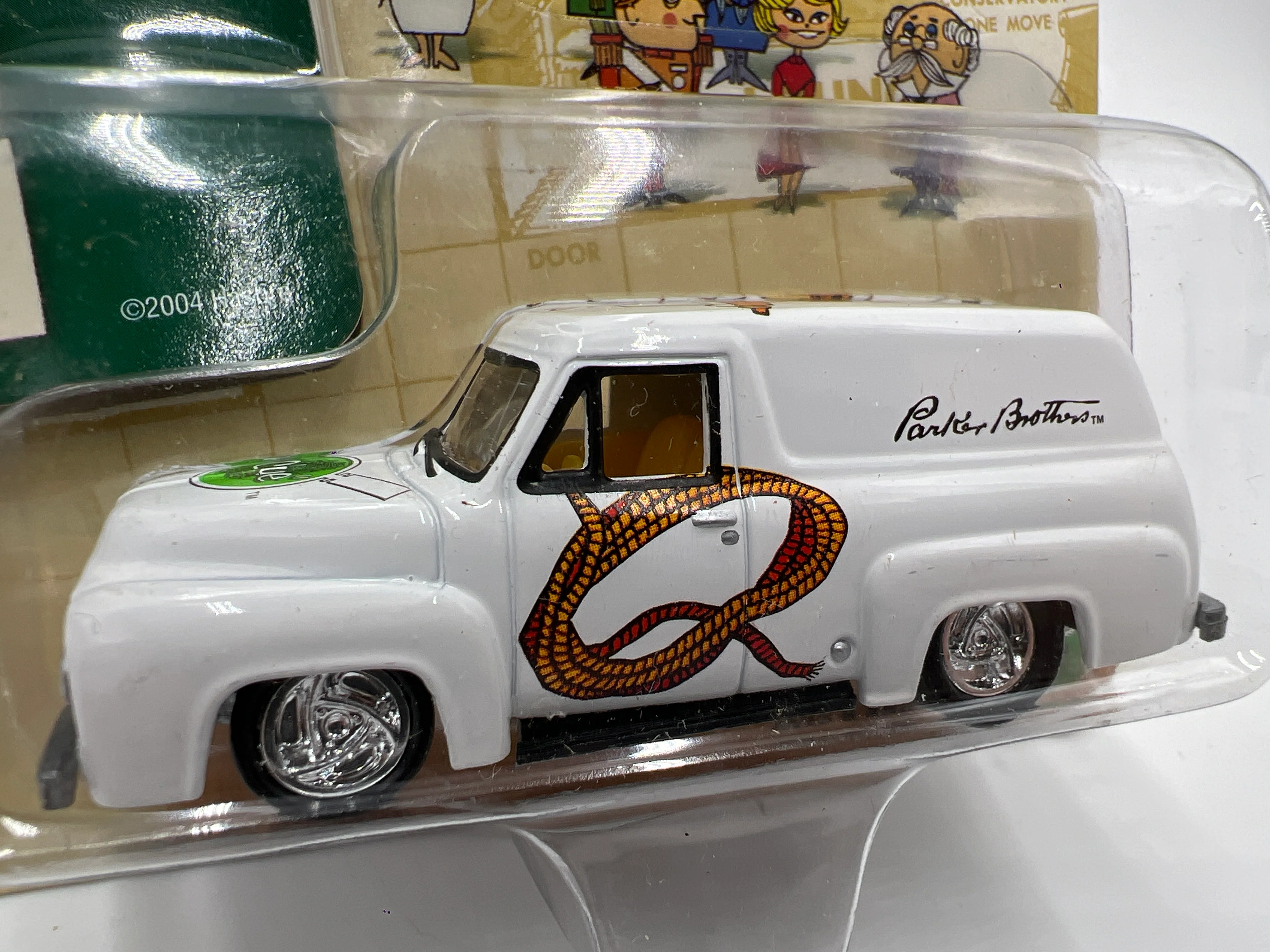 Johnny Lightning Clue #5 1955 Ford Panel Van 229H - Image 2