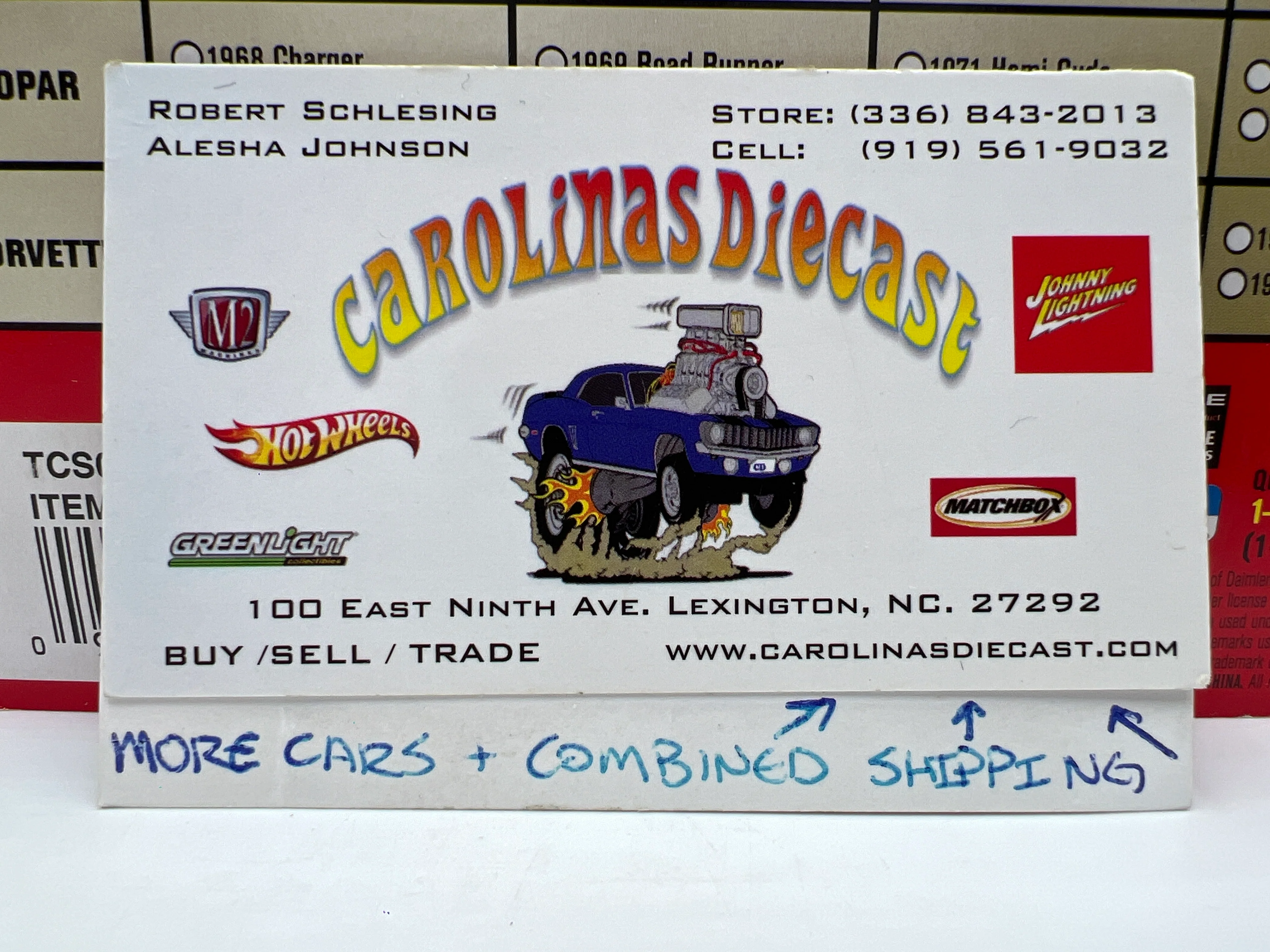 Johnny Lightning Pro Collector Series W/Storage Tin #30 1966 Chevy Malibu 227E - Image 7
