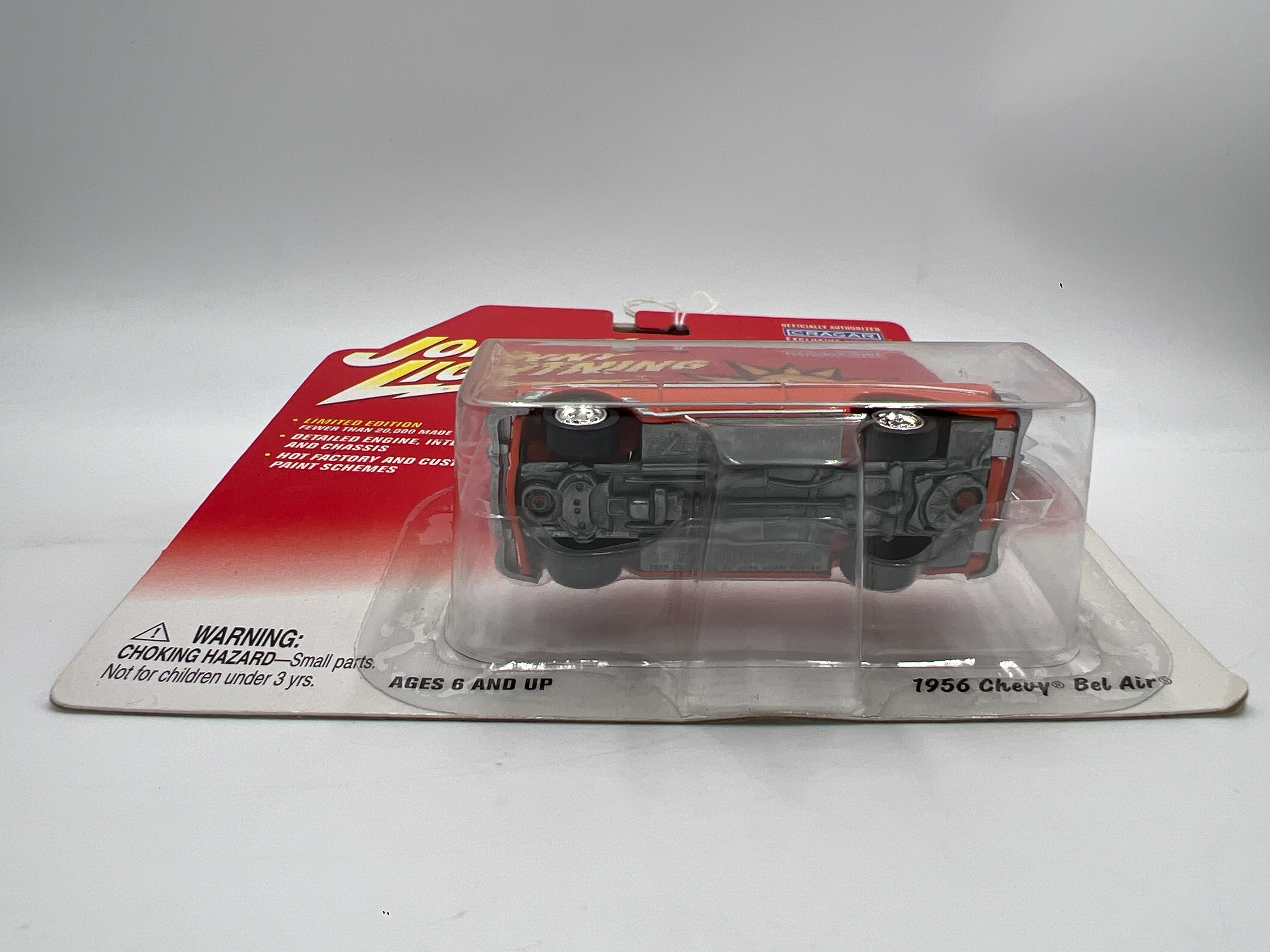 Johnny Lightning Ragtops 1956 Chevy Bel Air Orange 228G - Image 5