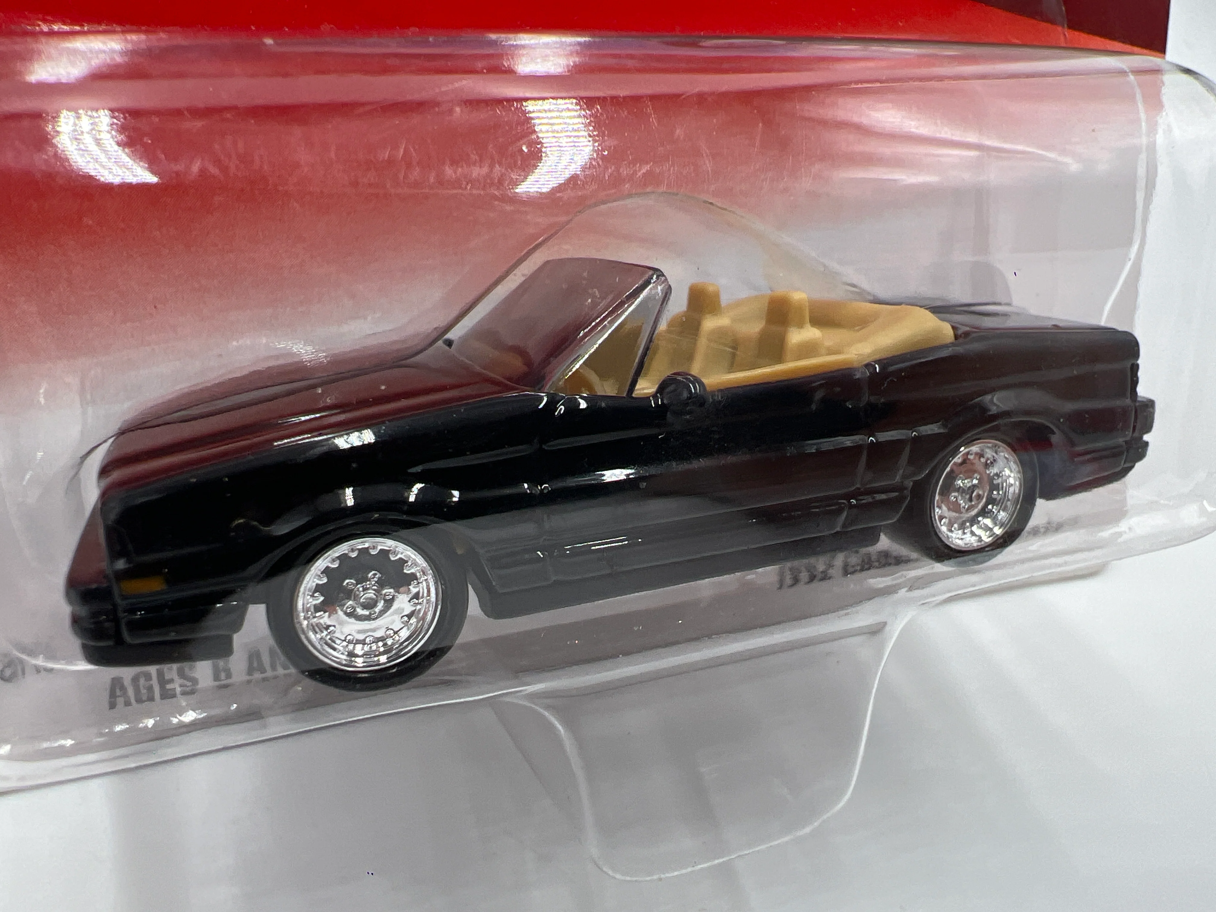 Johnny Lightning Ragtops 1992 Cadillac Allante Black 220F - Image 2