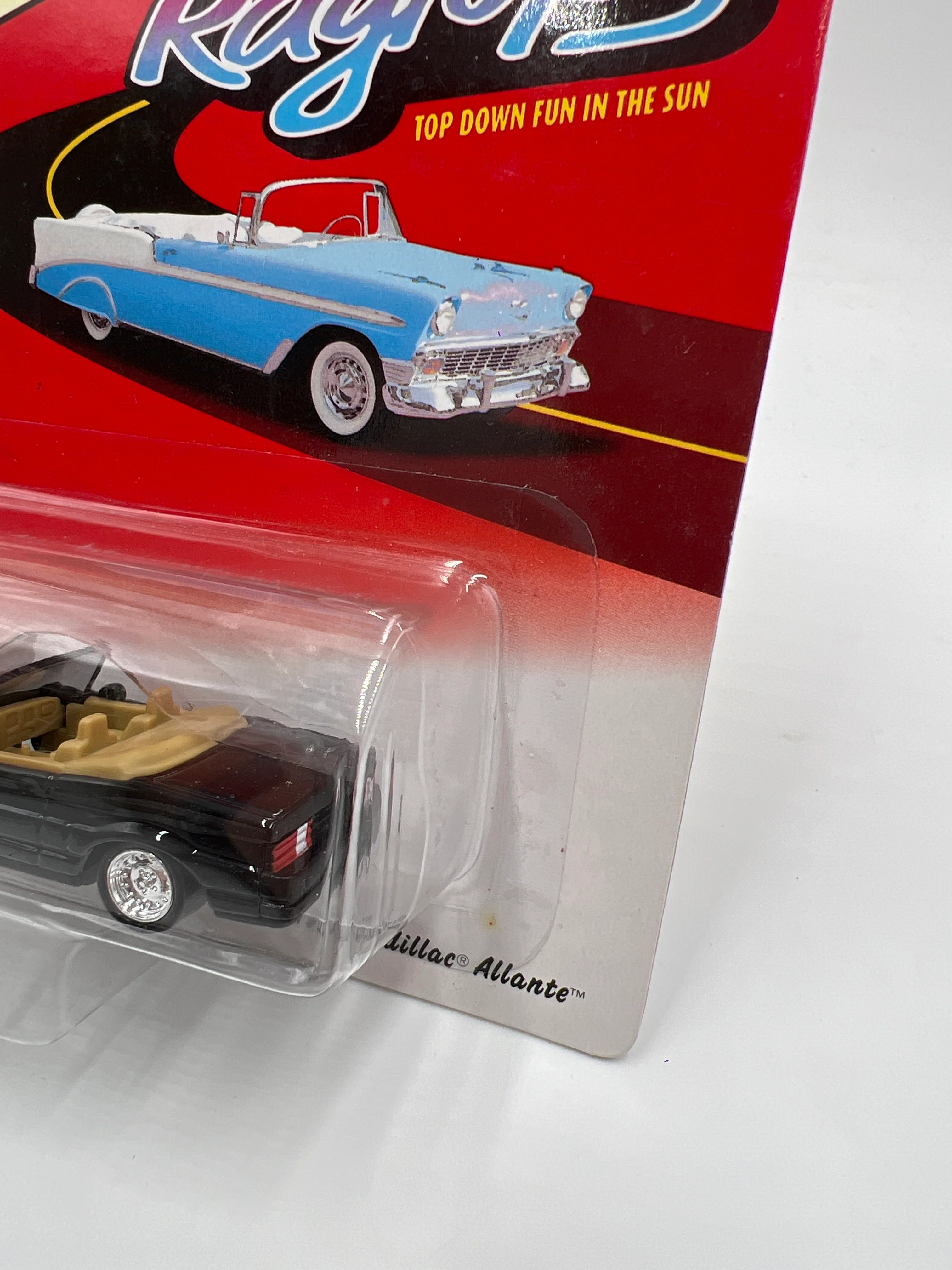 Johnny Lightning Ragtops 1992 Cadillac Allante Black 220F - Image 3