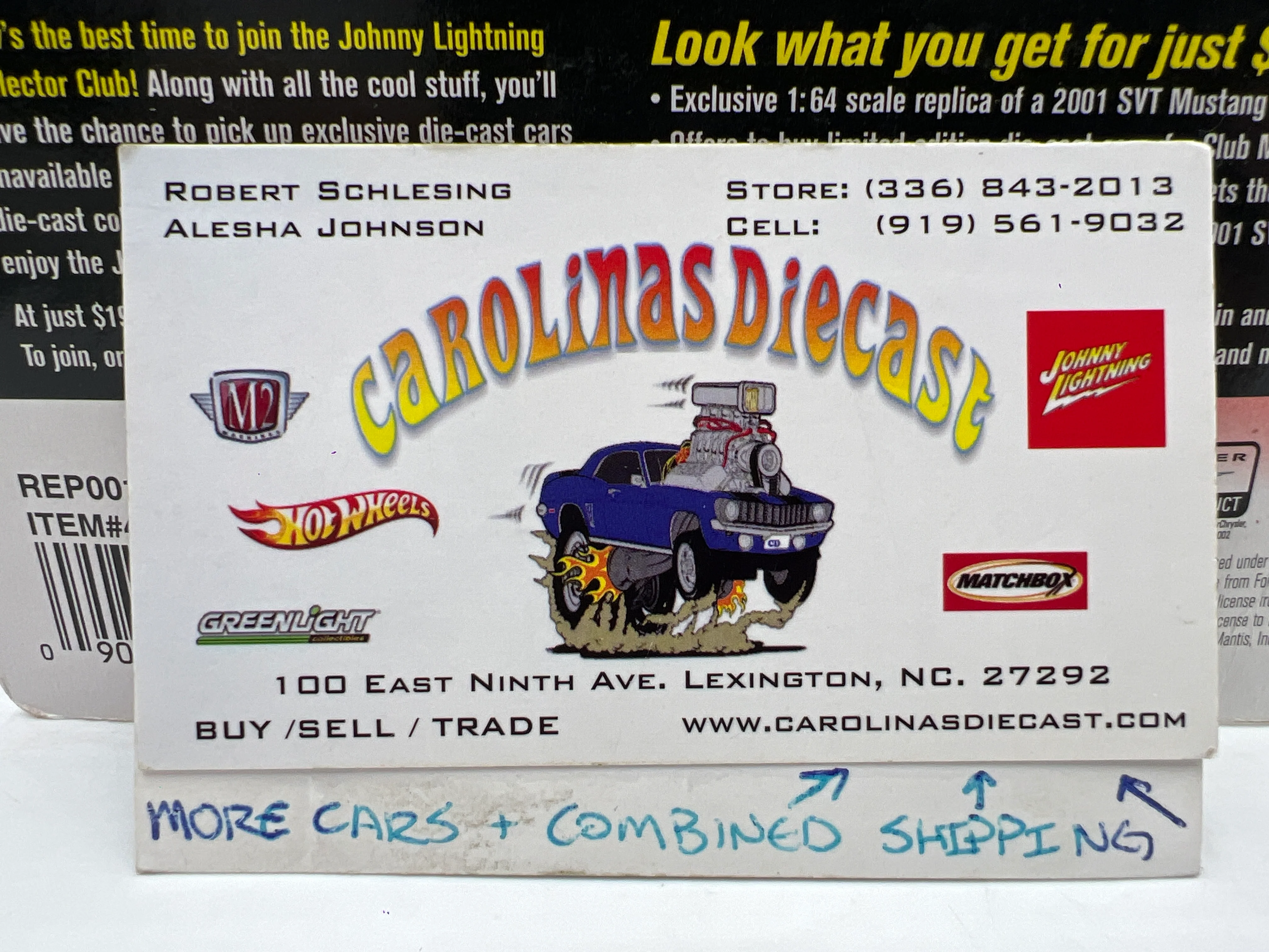 Johnny Lightning Ragtops 1971 Plymouth Hemi Cuda Purple Bad Card 228G - Image 9