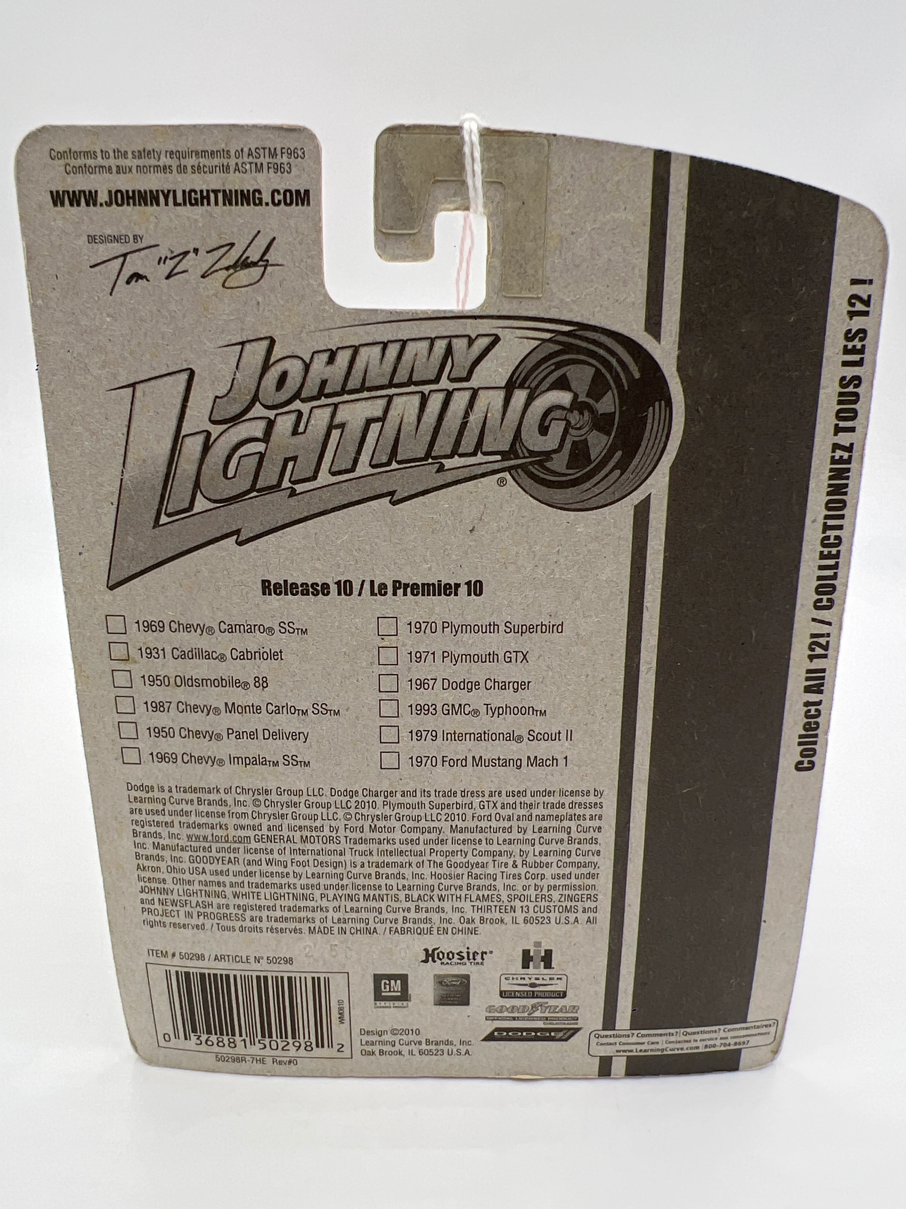 Johnny Lightning Release #10 1993 GMC Typhoon Red - Image 7