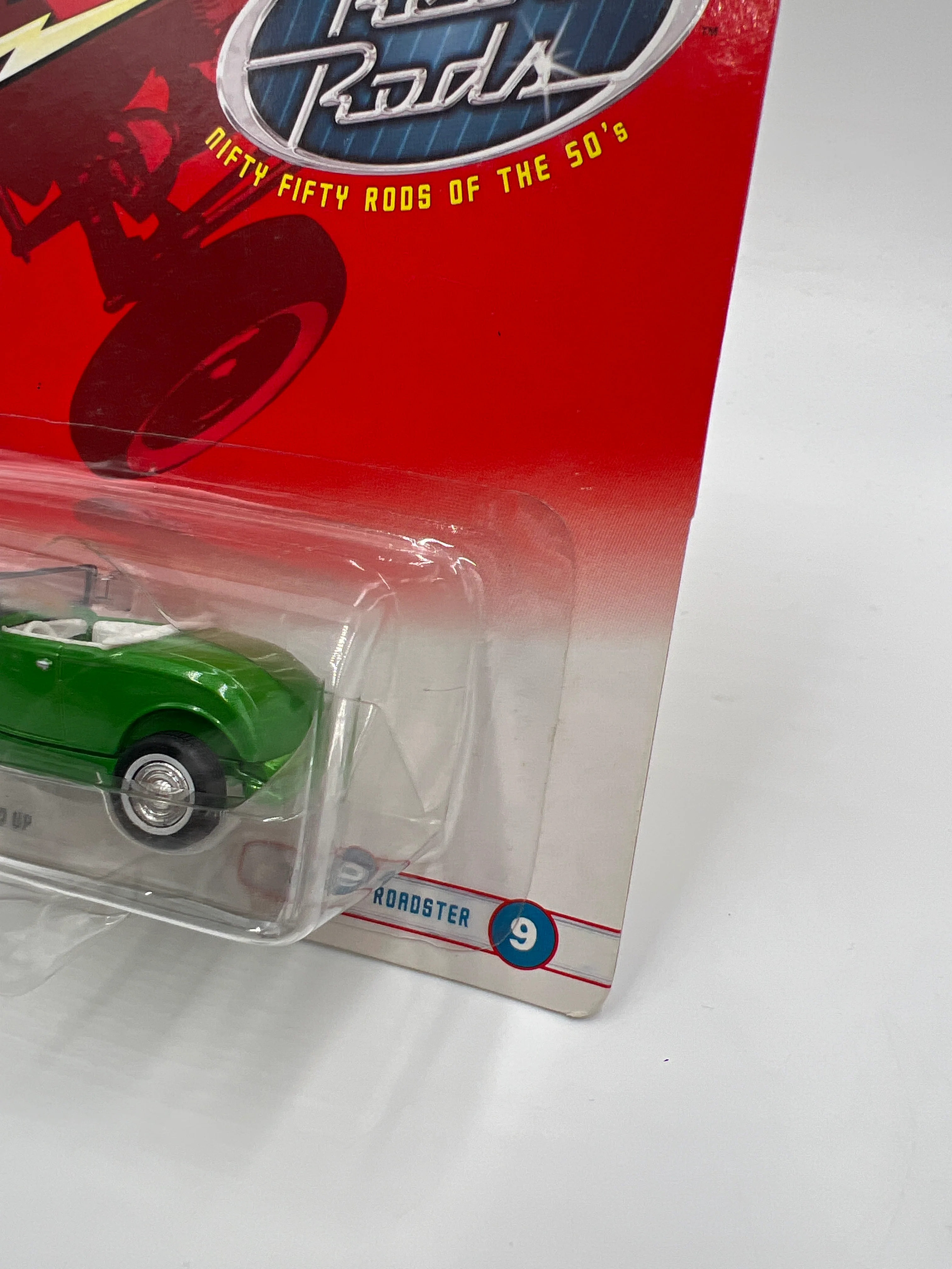 Johnny Lightning Retro Rods Series 2 #9 32 Ford Roadster Green 231F - Image 3