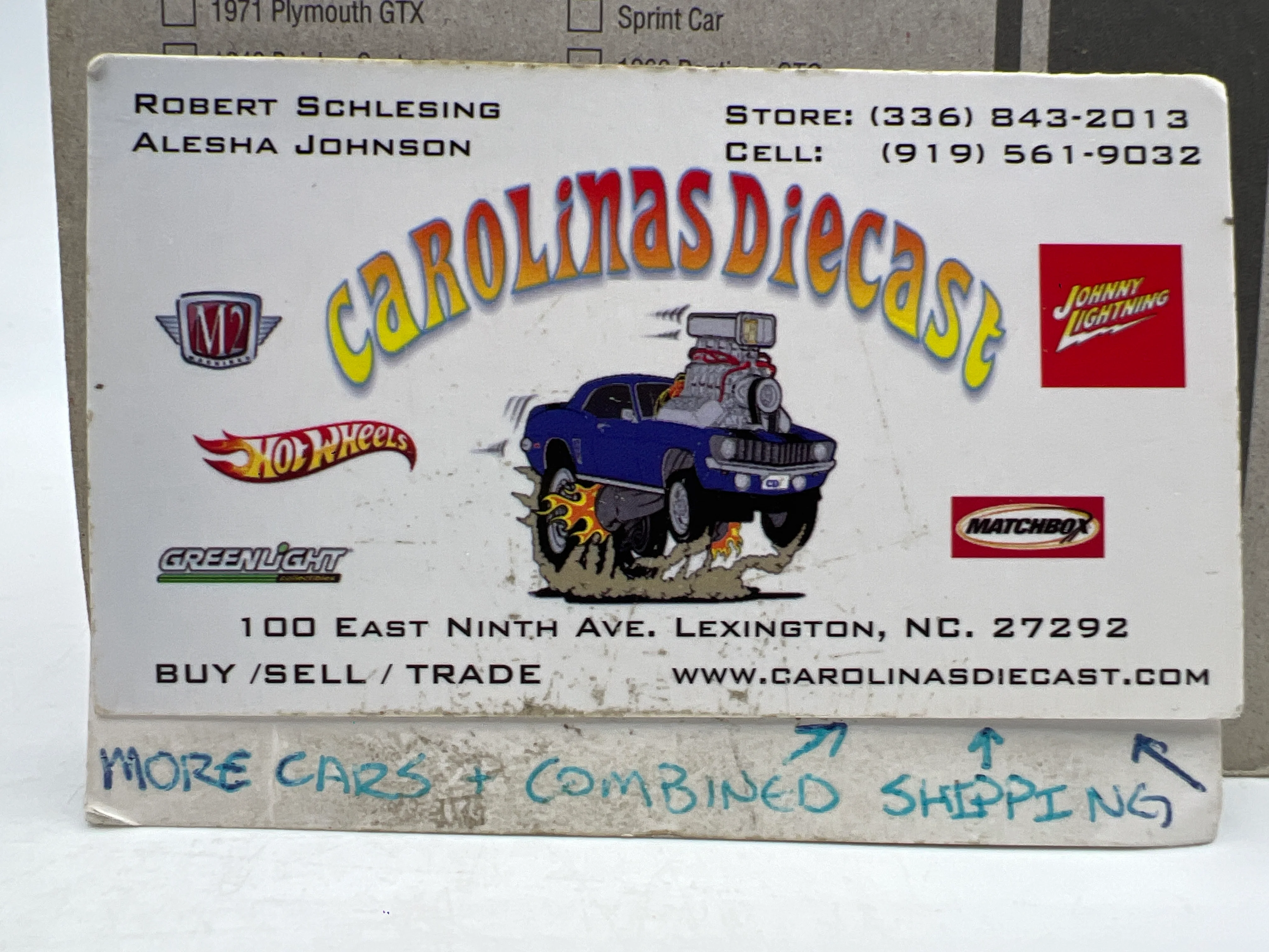 Johnny Lightning Small Card 1970 Chevy Chevelle SS Orange 217D - Image 4
