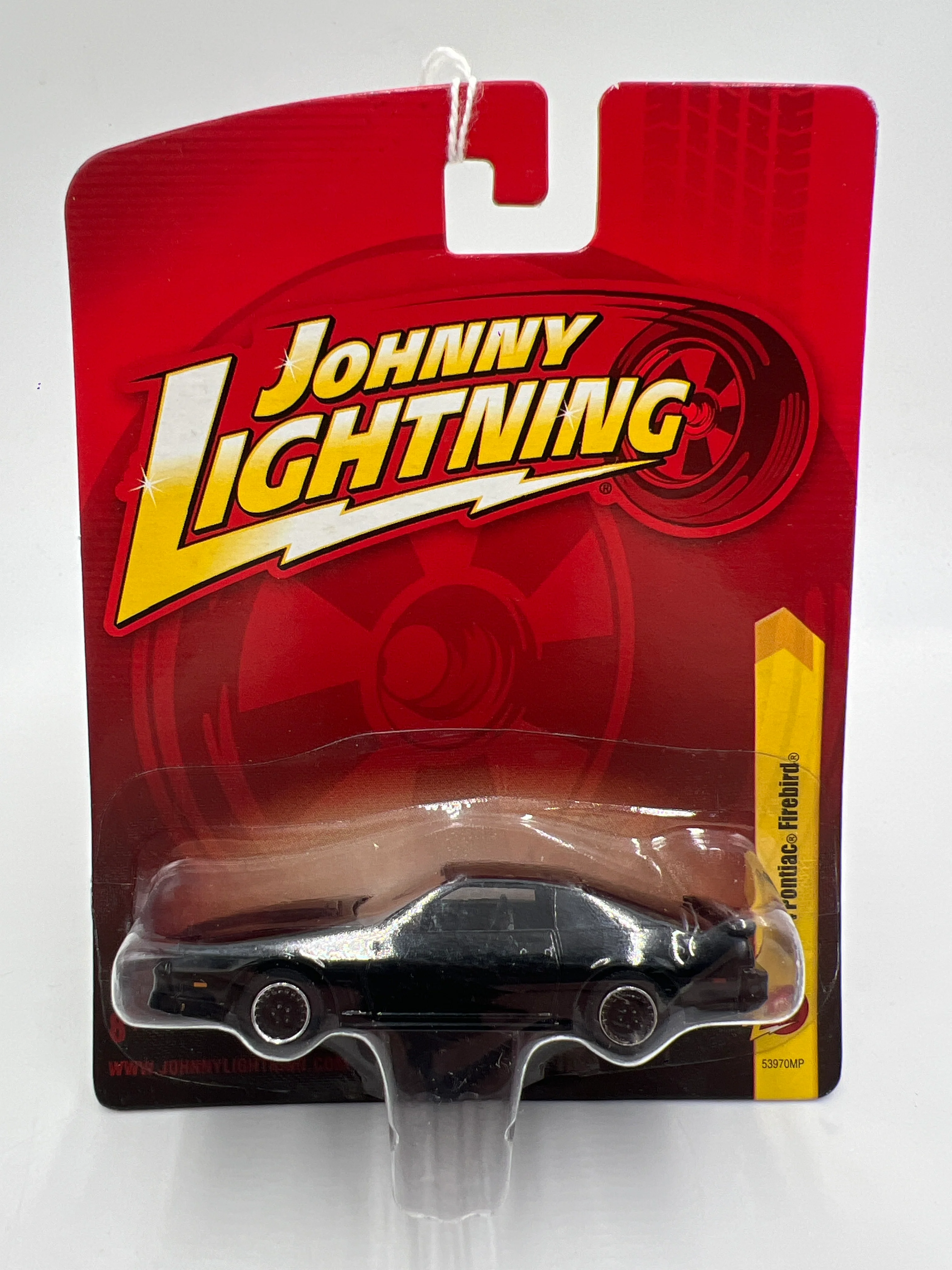 Johnny Lightning Small Card 1984 Pontiac Firebird Black 217A