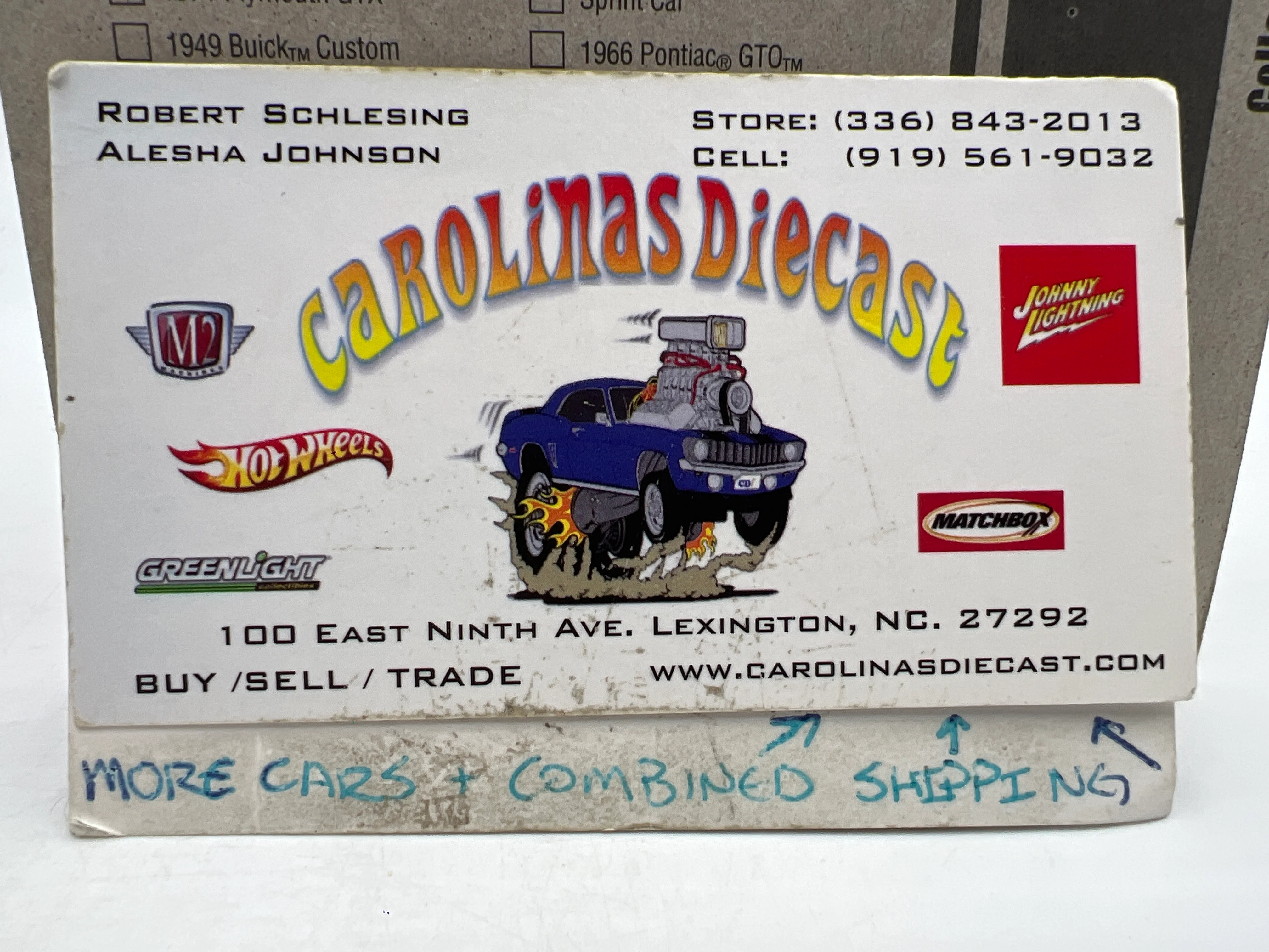 Johnny Lightning Small Card Sprint Car 1x Red 217C - Image 3