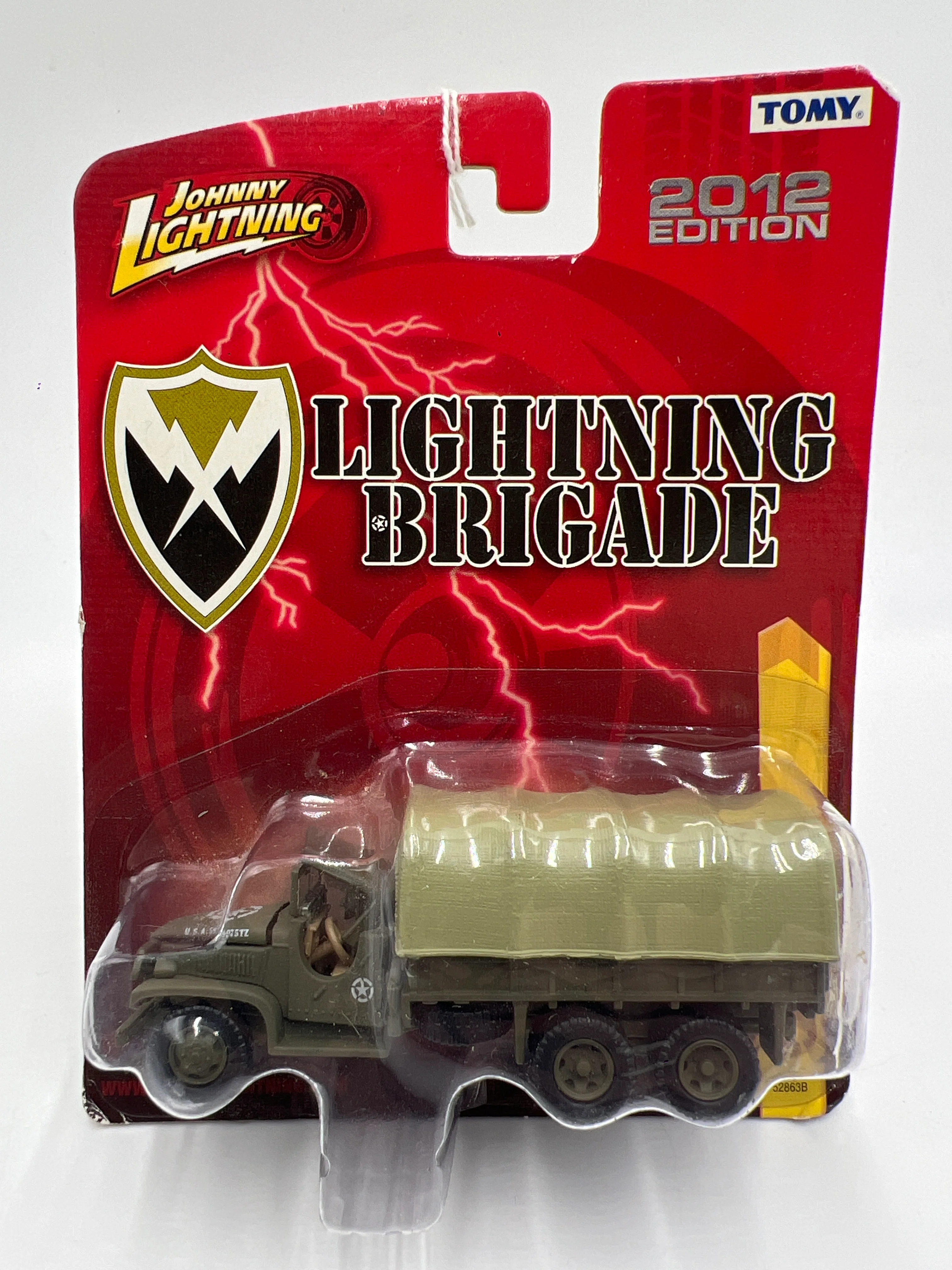 Johnny Lightning Small Card GMC 6x6 Army Truck 217F