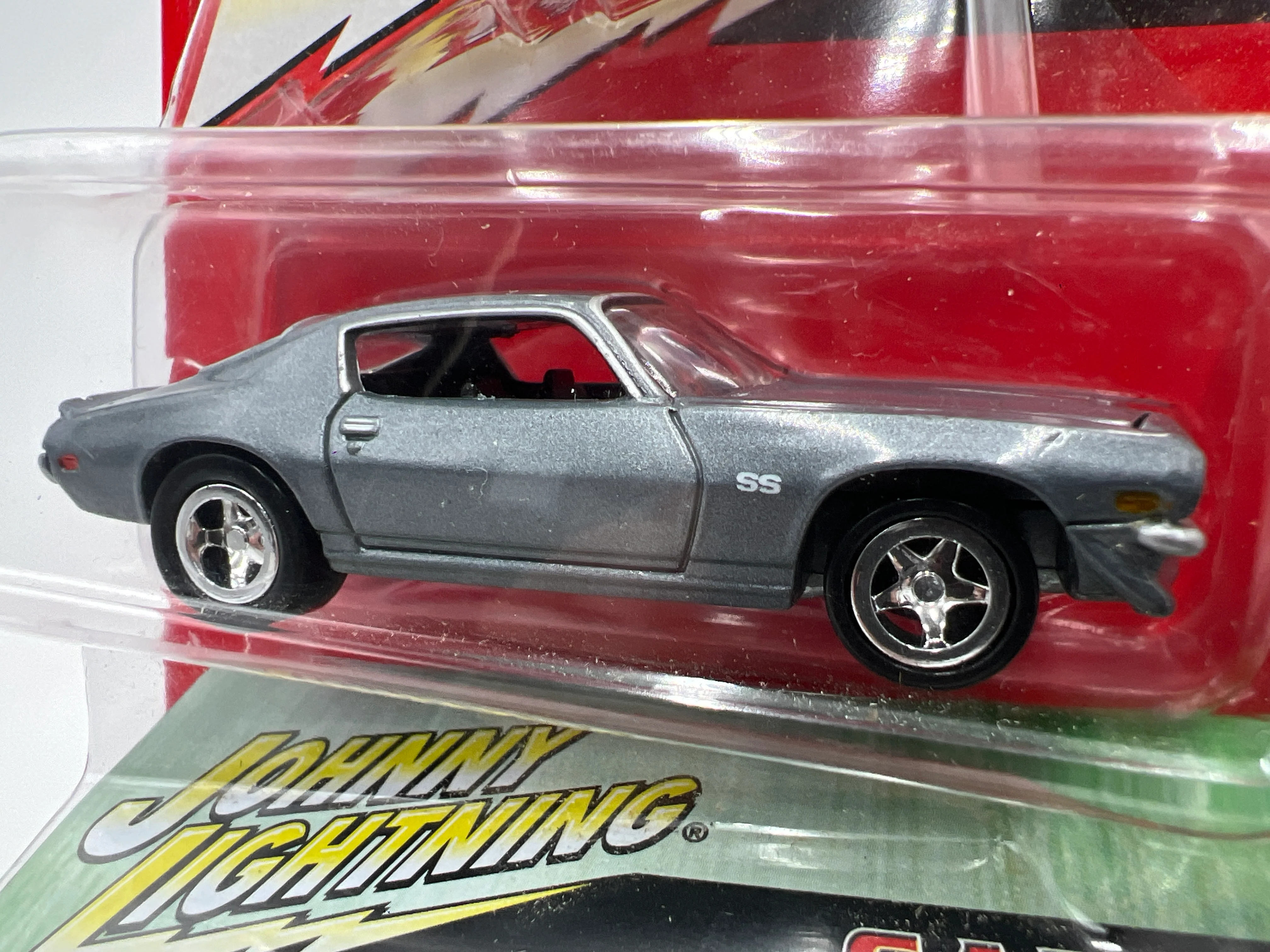 Johnny Lightning Pro Collector Series Storage Tin #45 1970 Camaro RS/SS Silver 227B - Image 2