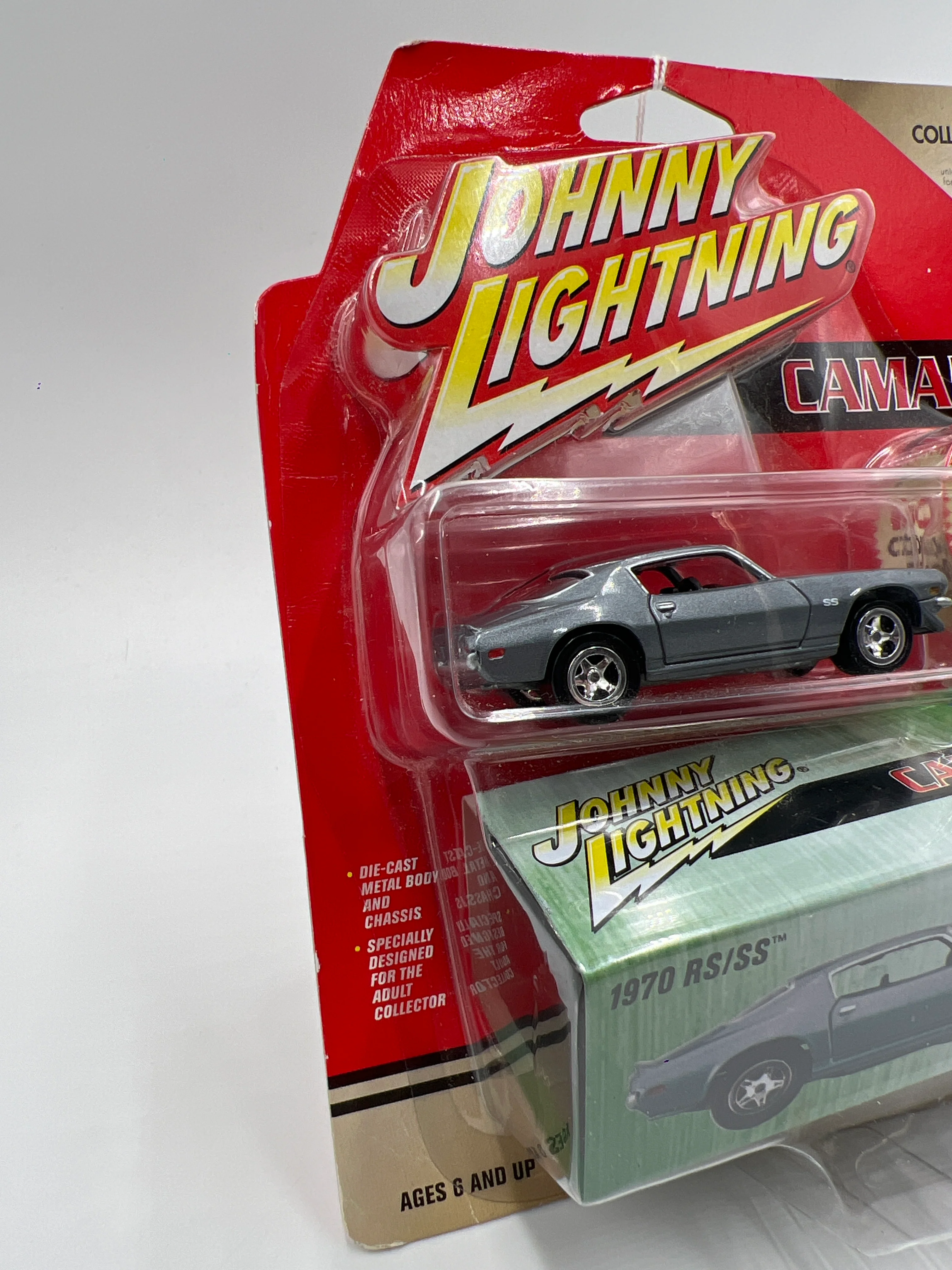 Johnny Lightning Pro Collector Series Storage Tin #45 1970 Camaro RS/SS Silver 227B - Image 4