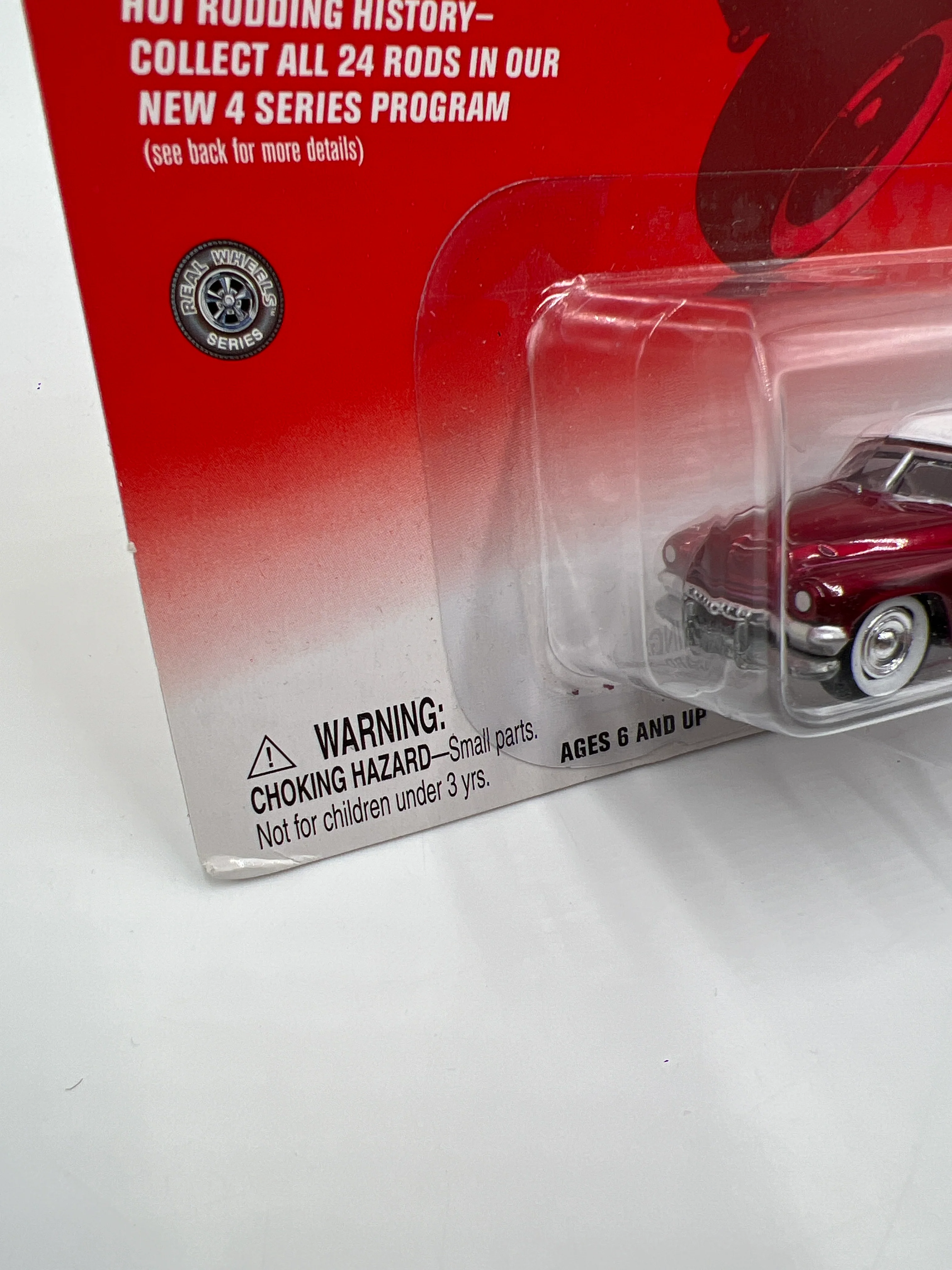 Johnny Lightning Retro Rods #11 51 Mercury Convertible Red 219H - Image 5