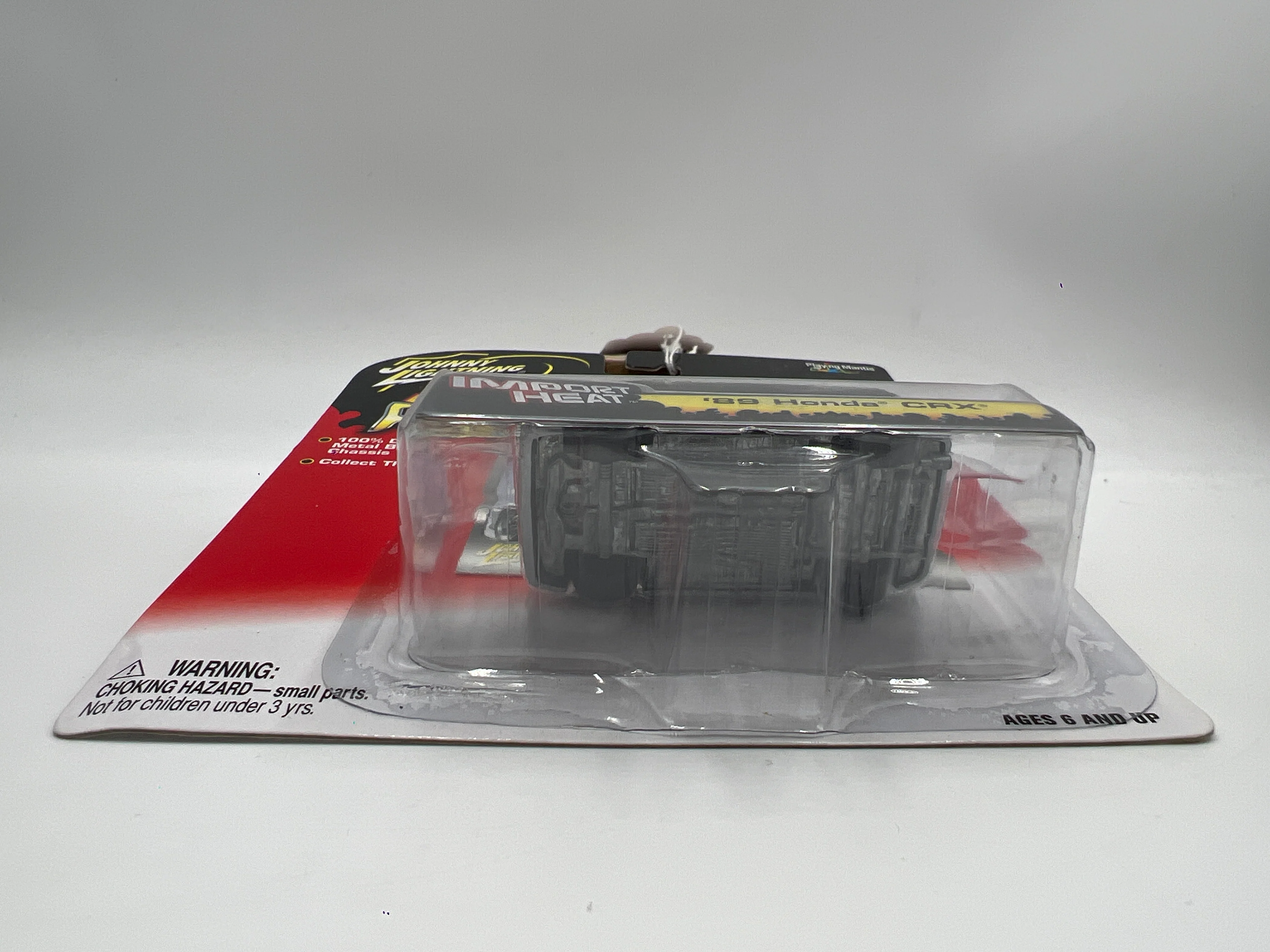 Johnny Lightning Street Freaks Import Heat #16 89 Honda CRX Silver - Image 6