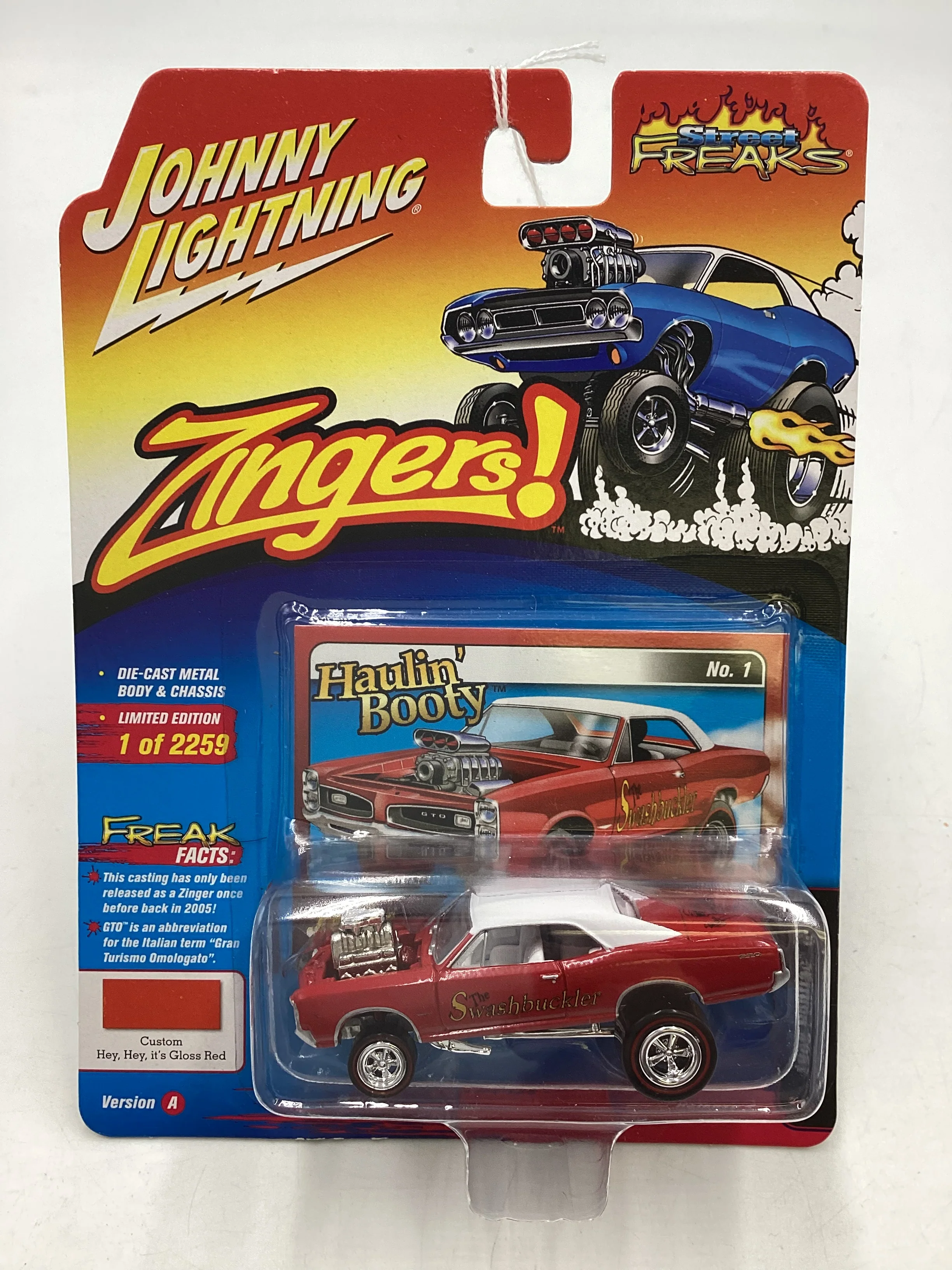 Johnny lightning Street freaks zingers 1966 Pontiac GTO 223E - Image 2