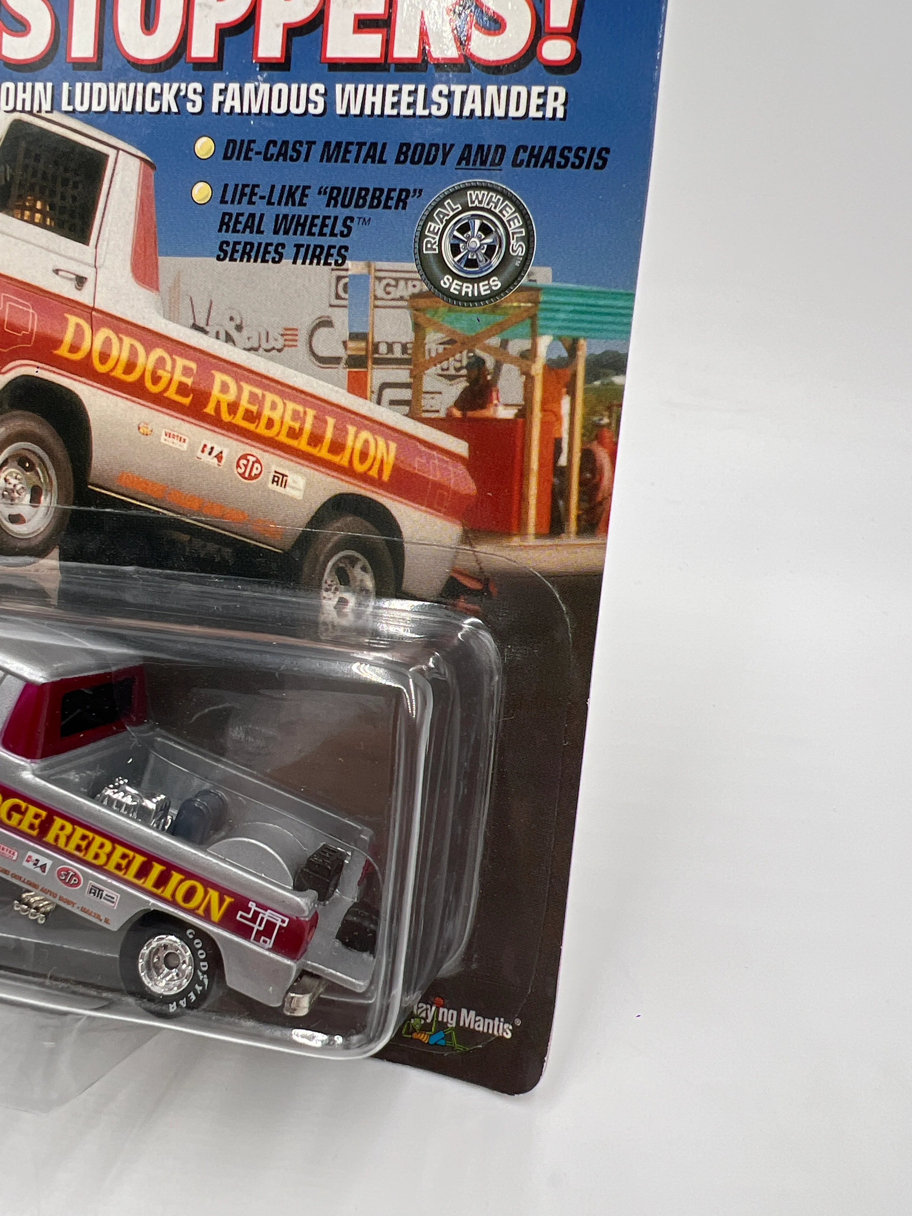 Johnny Lightning Show Stoppers John Ludwicks Dodge Rebellion Silver 231F - Image 4