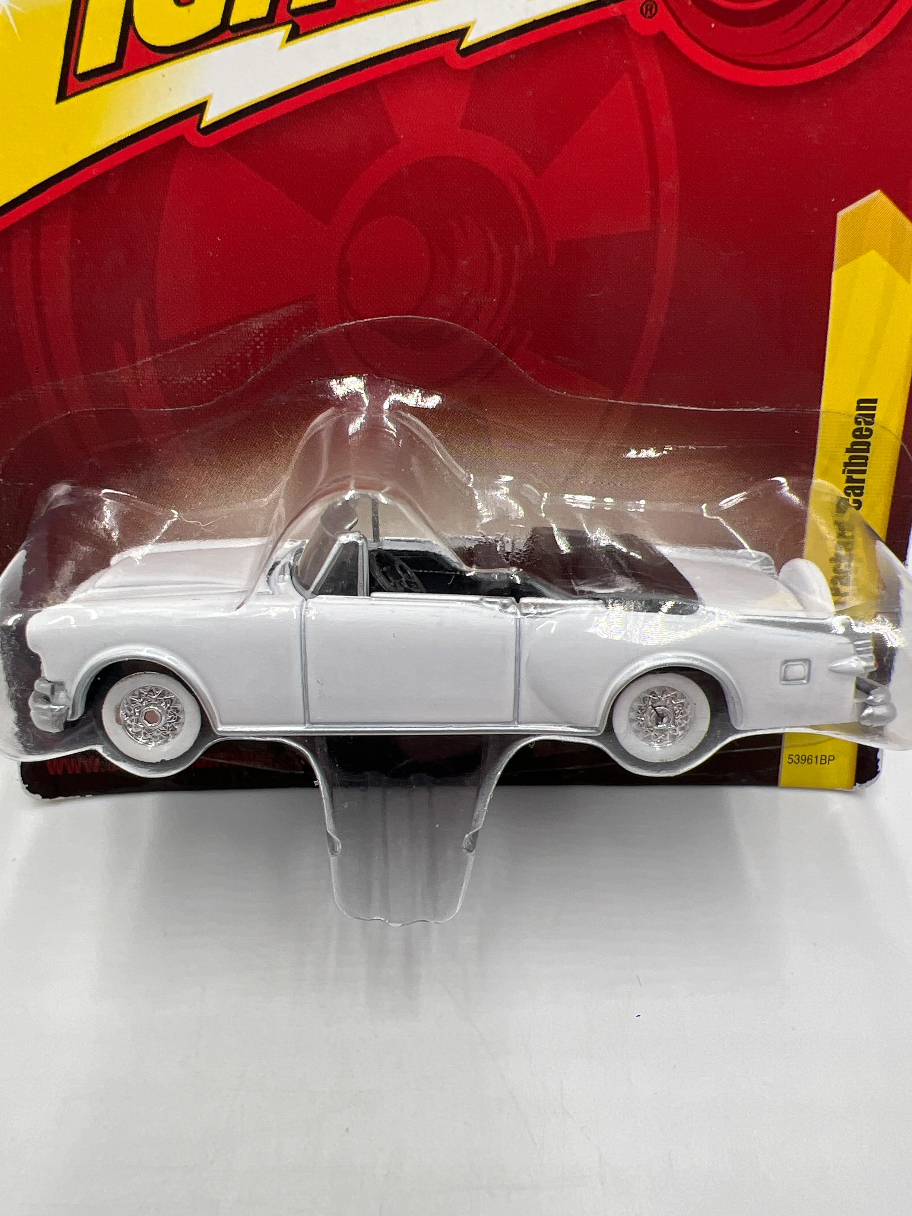 Johnny Lightning #14 1953 Packard Caribbean White 223F - Image 3