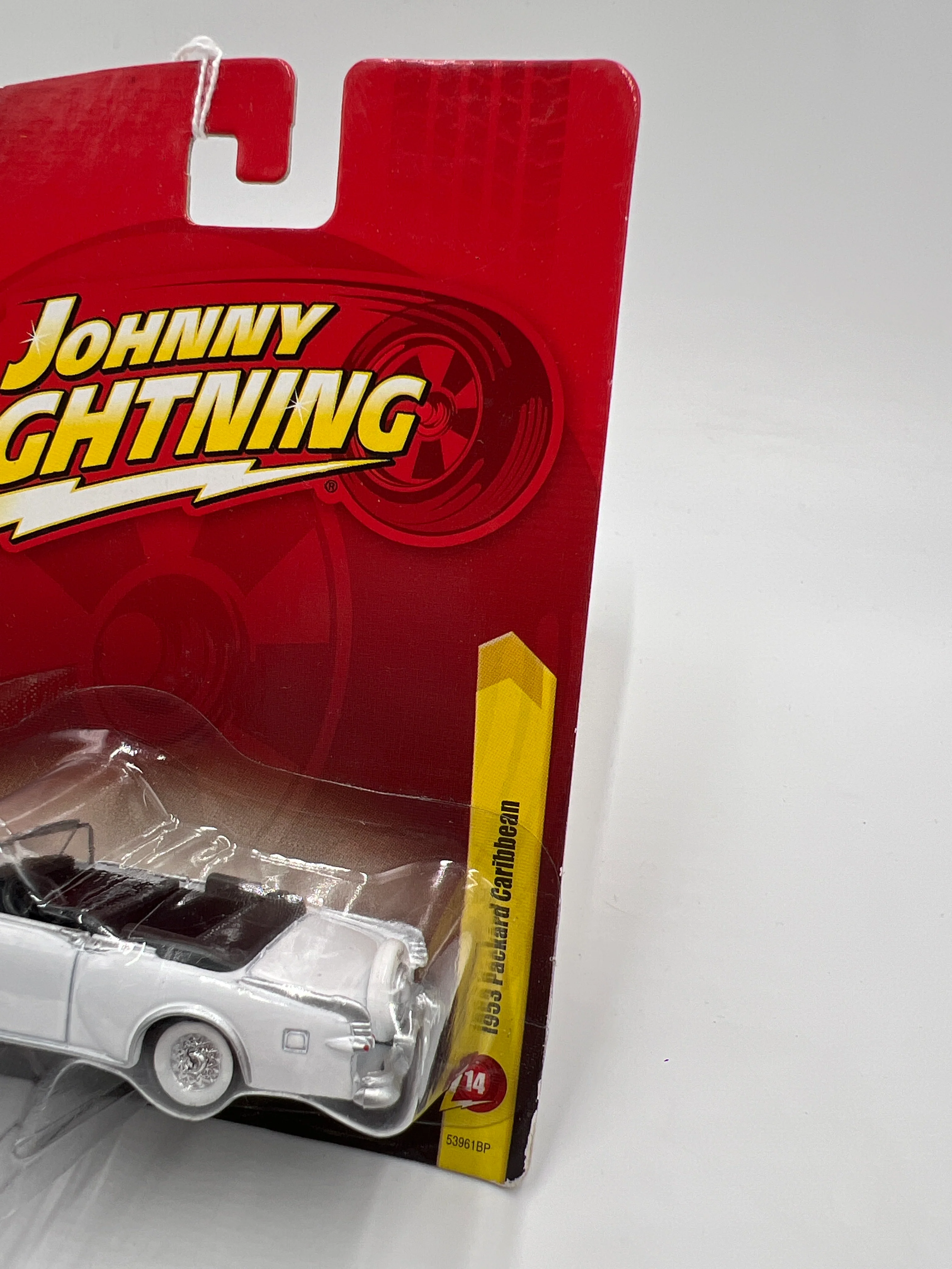 Johnny Lightning #14 1953 Packard Caribbean White 223F - Image 4