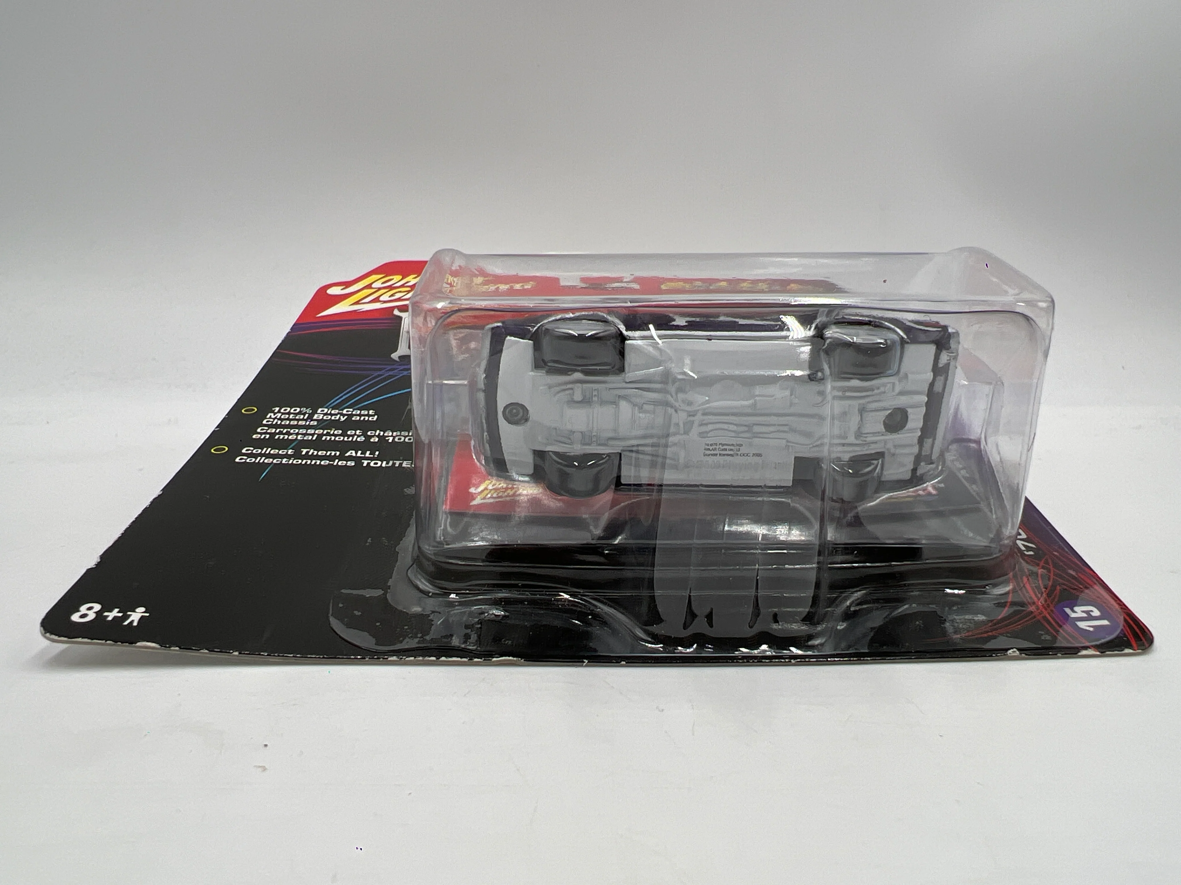 Johnny Lightning White Lightning Chase Street Freaks Kustomized #15 70 Plymouth AAR Cuda Purple - Image 6