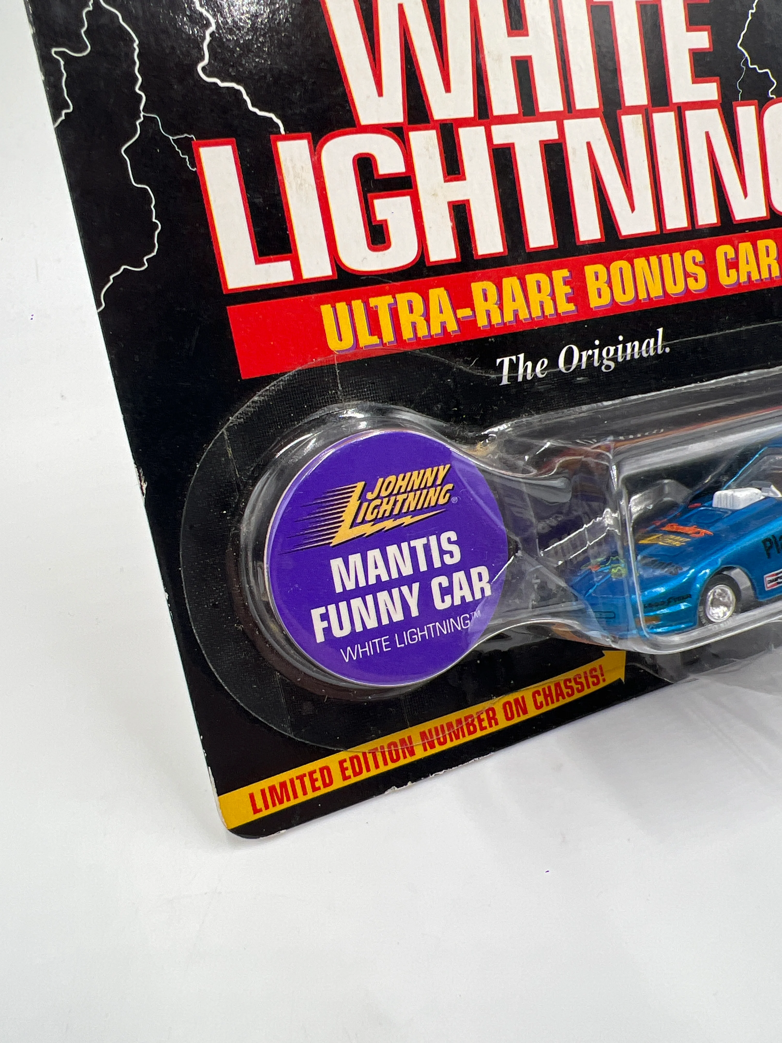 Johnny Lightning White Lightning Chase Dragsters U.S.A. #1102 Playing Mantis Blue - Image 5