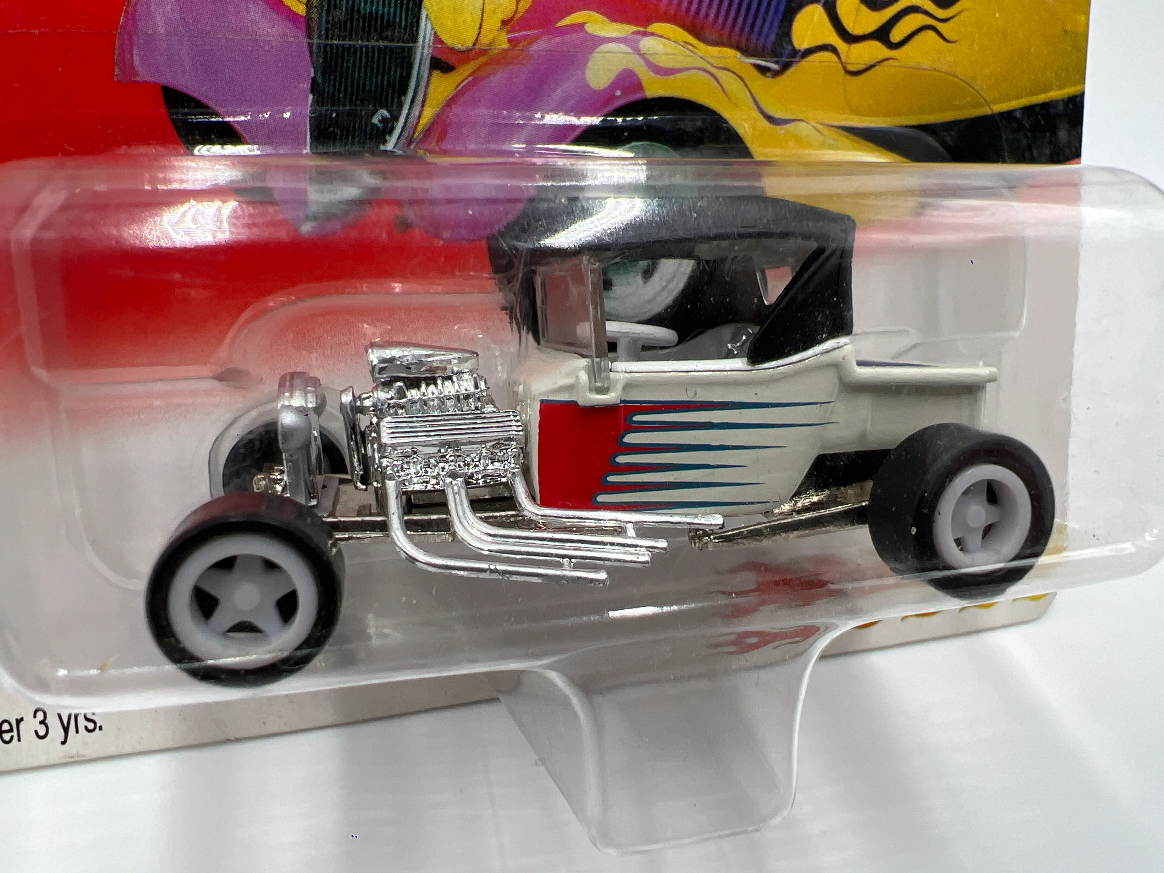 Johnny Lightning White Lightning Chase Hot Rods 1923 T-Bucket White - Image 3