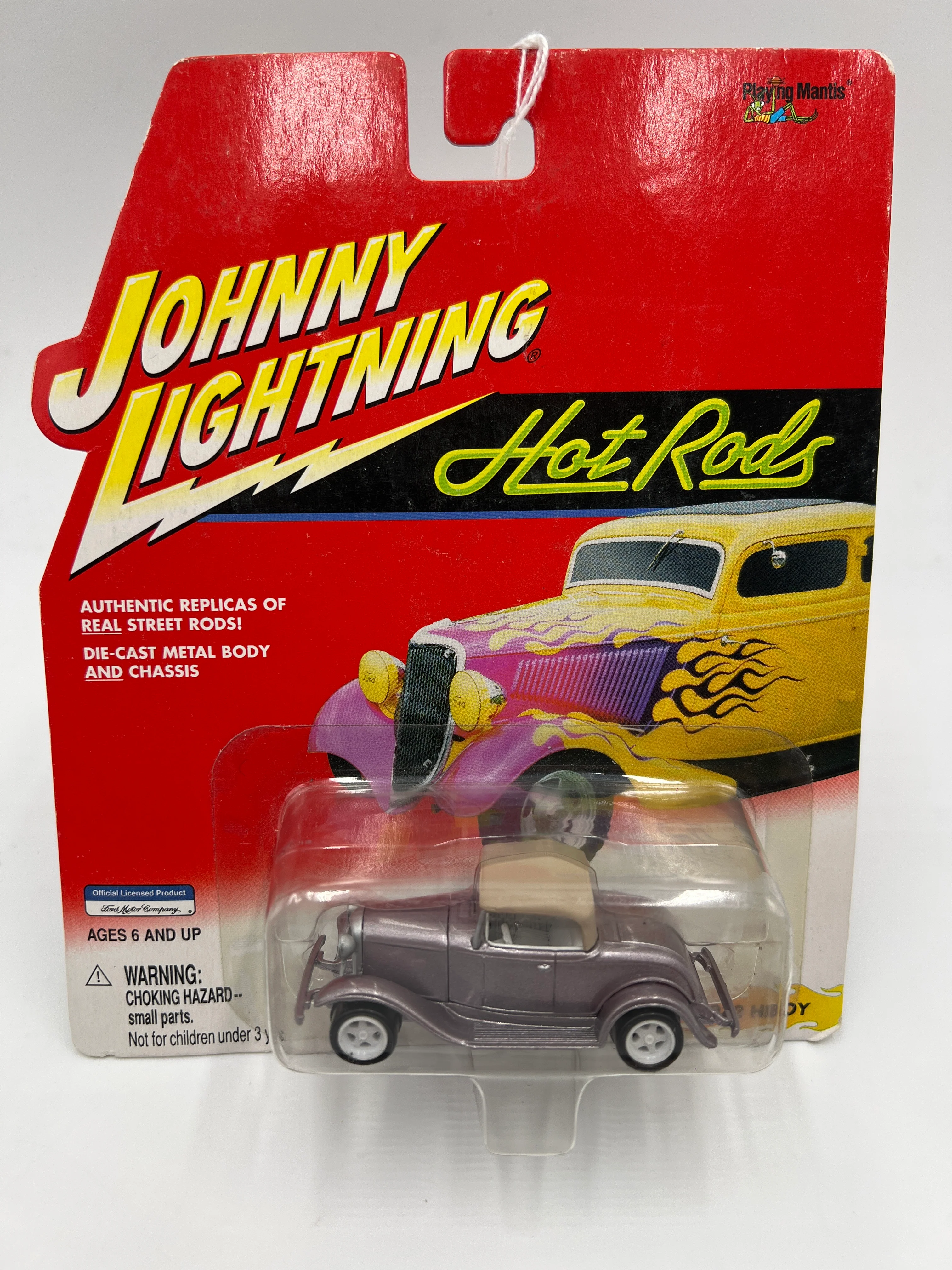 Johnny Lightning White Lightning Chase Hot Rods 1932 Hiboy Light Purple - Image 2