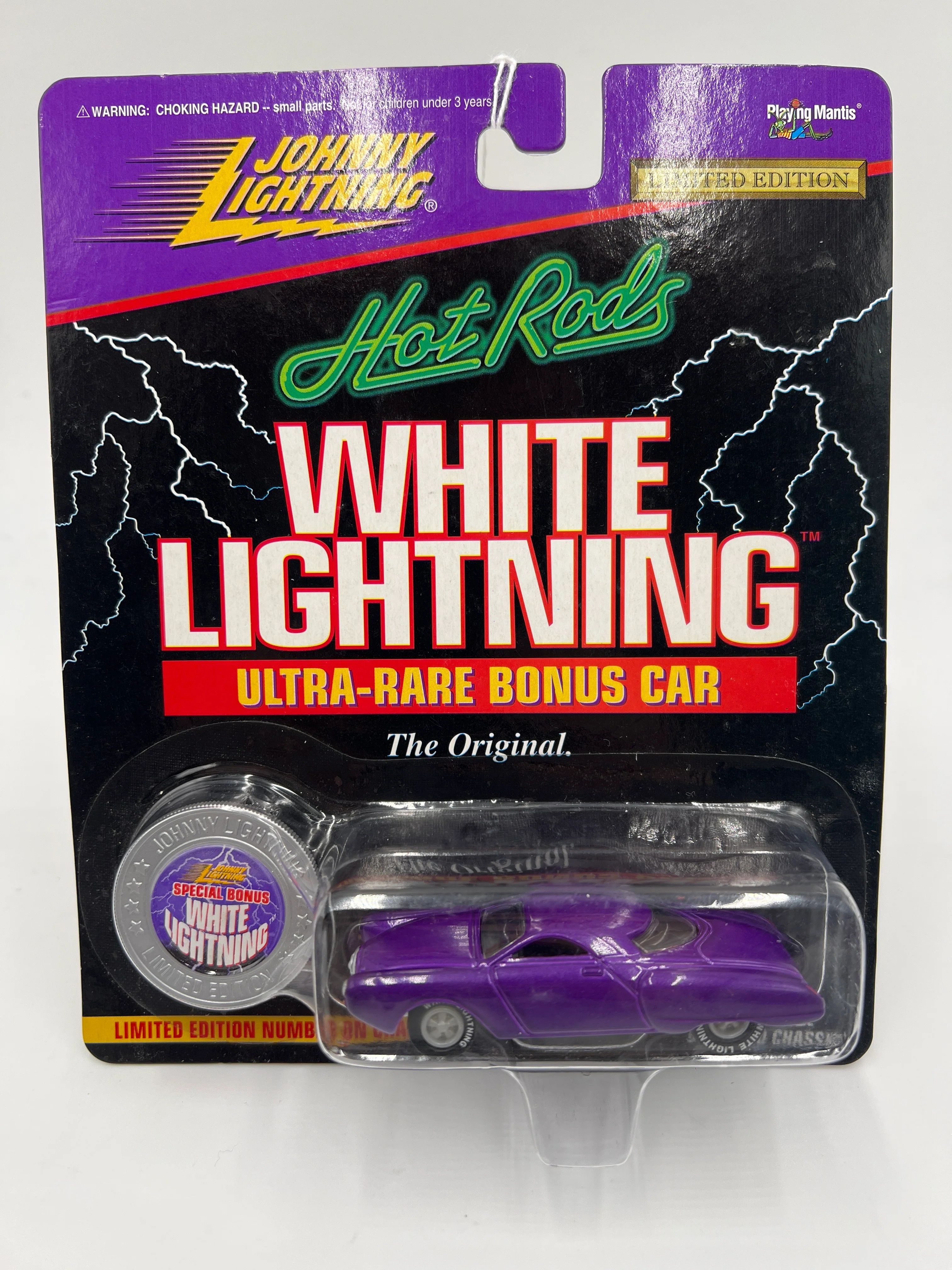 Johnny Lightning White Lightning Chase Hot Rods #47 Frankenstude Purple - Image 2