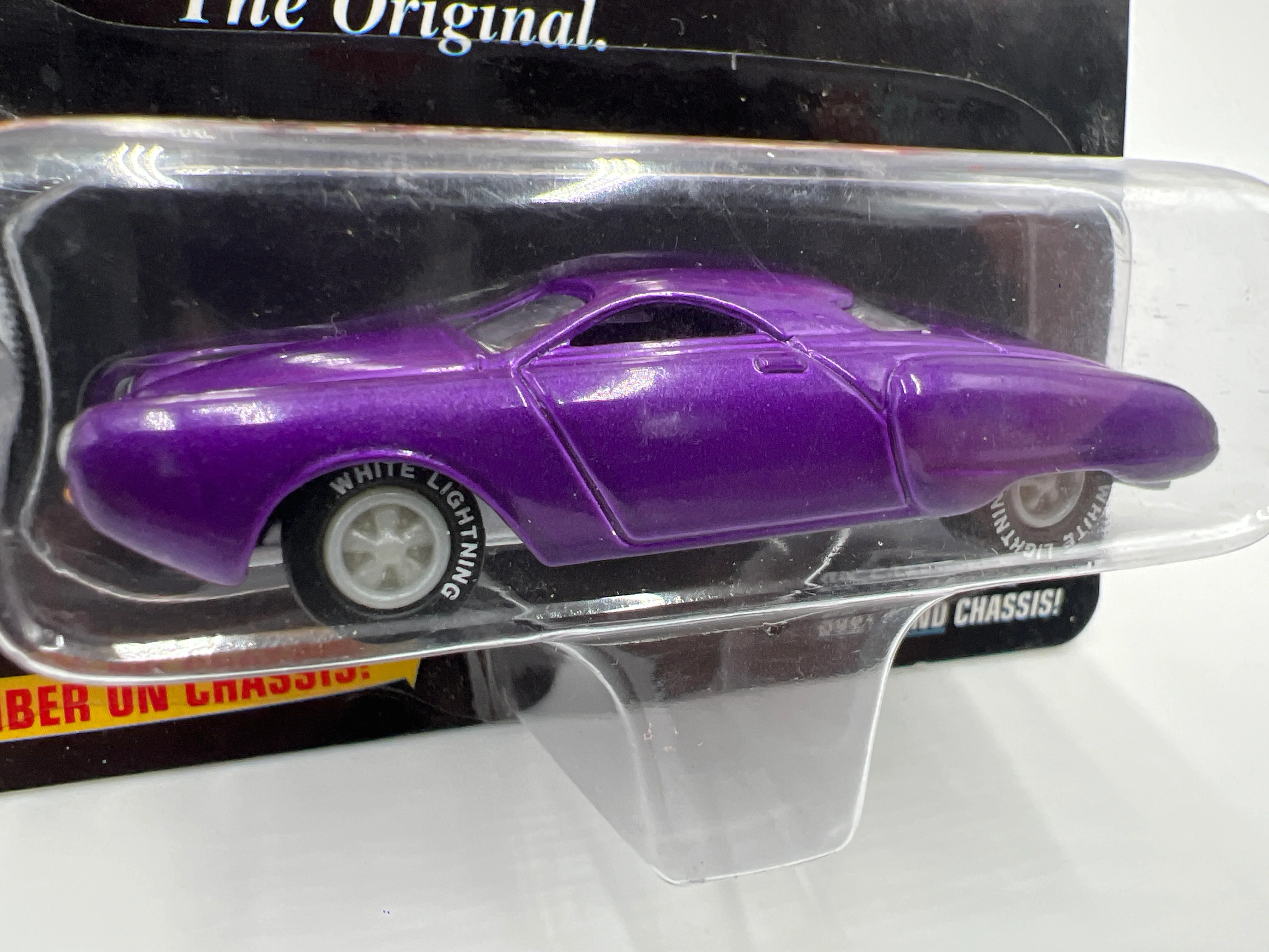 Johnny Lightning White Lightning Chase Hot Rods #47 Frankenstude Purple - Image 3