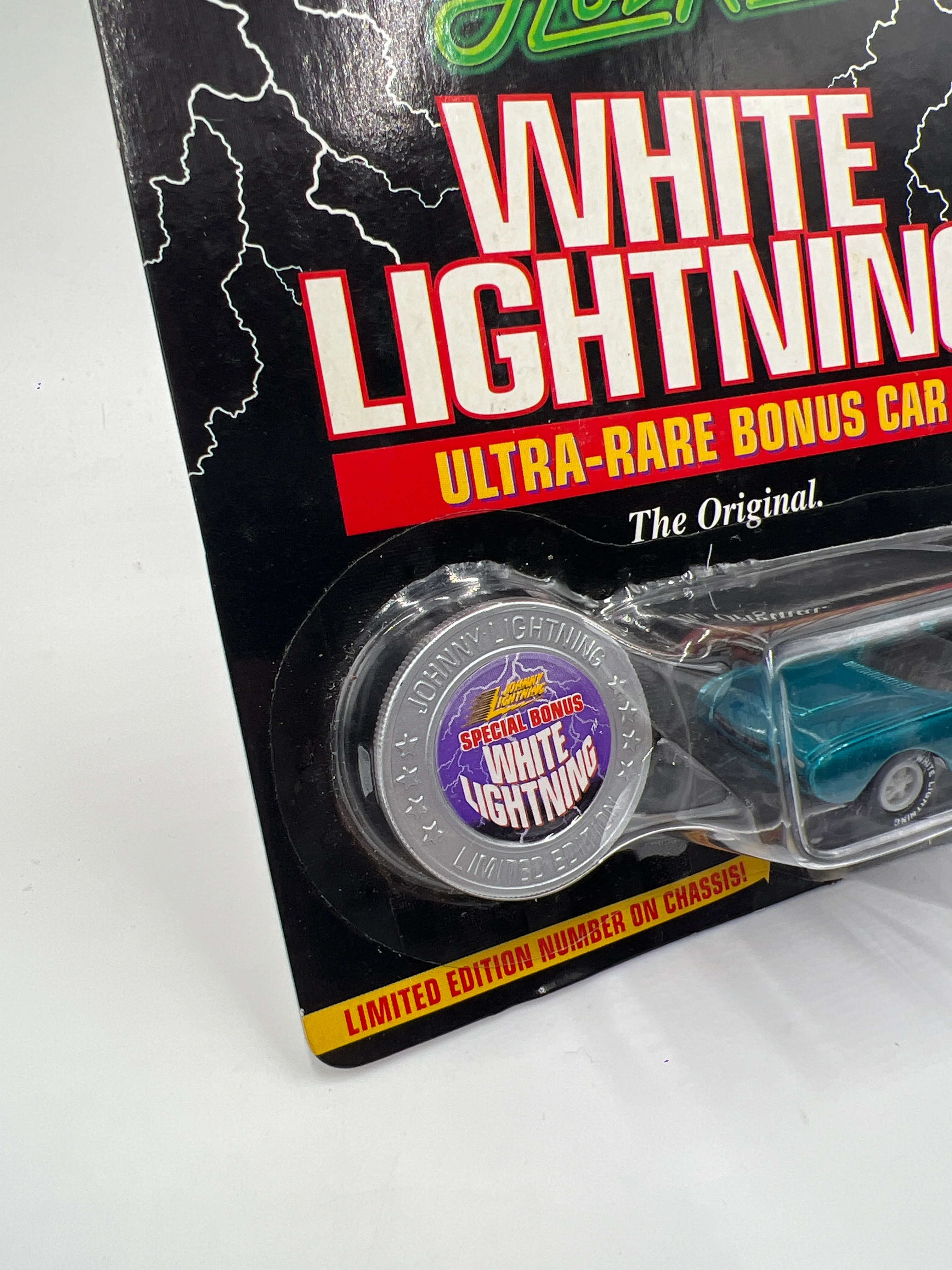 Johnny Lightning White Lightning Chase Hot Rods #209 Bad Bird Thunderbird Blue - Image 5
