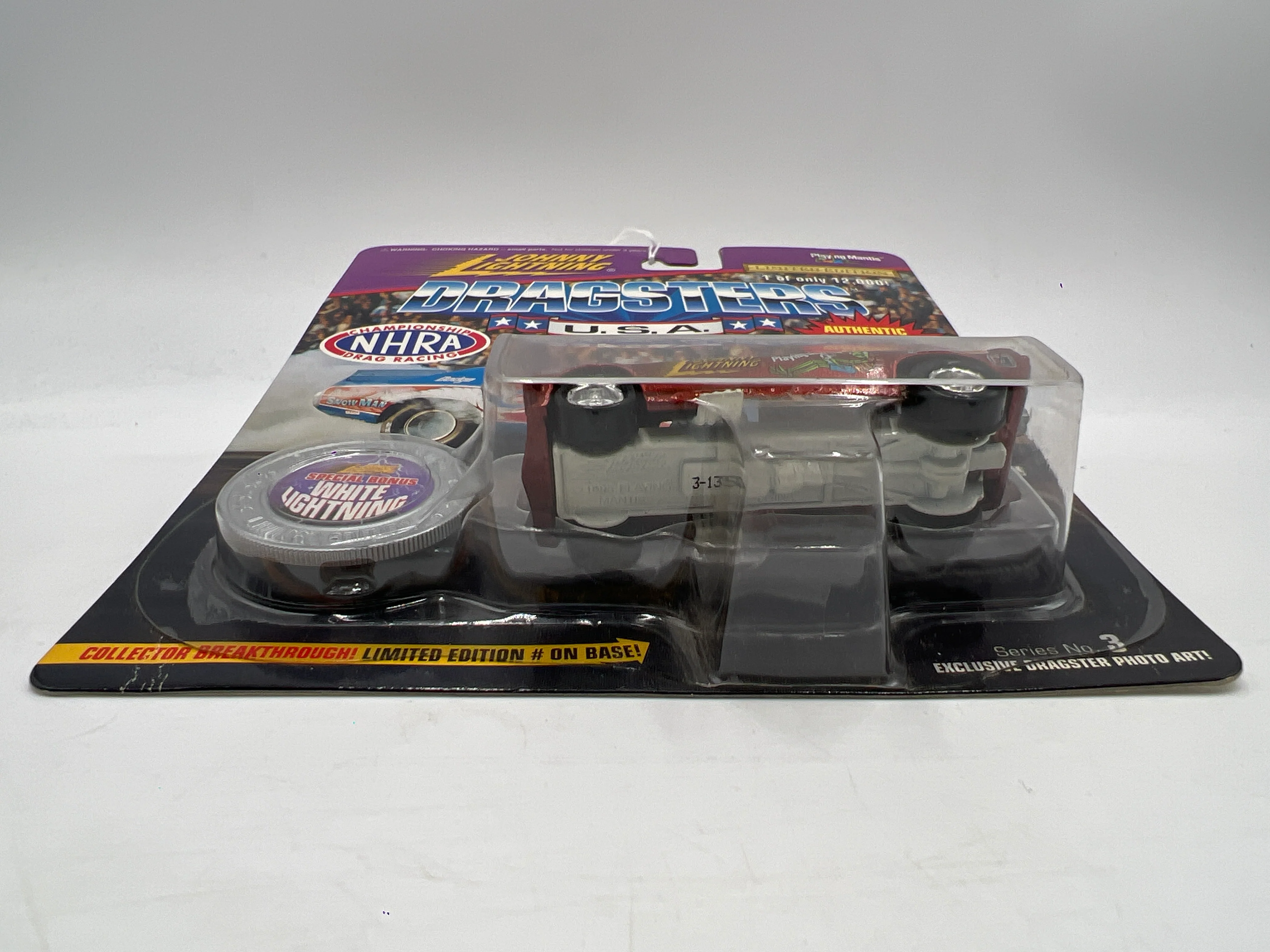 Johnny Lightning White Lightning Chase Dragsters U.S.A. Series 3 #1350 Playing Mantis Copper - Image 6