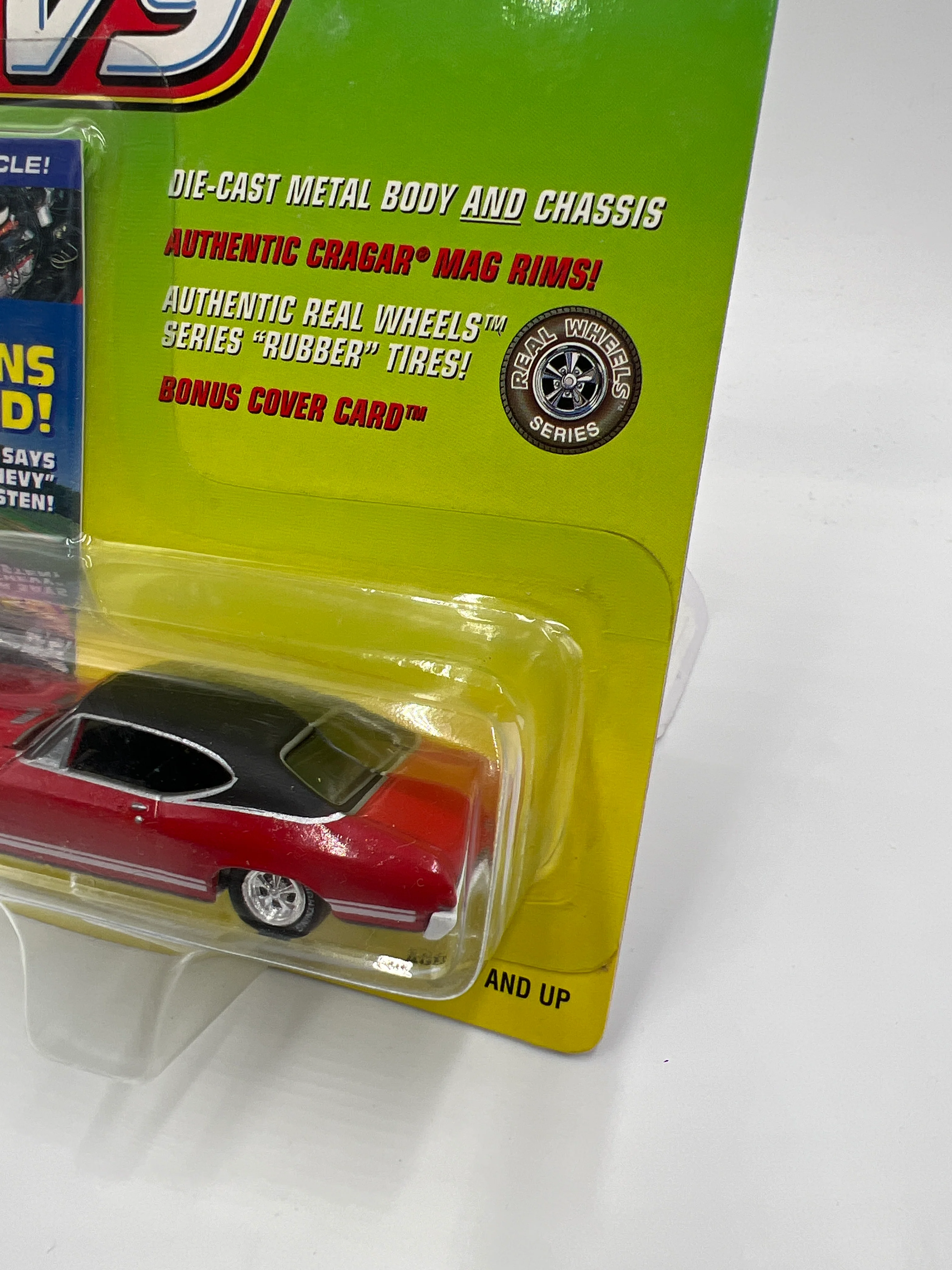 Johnny Lightning White Lightning Chase Super Chevy 1968 Chevy Chevelle Red - Image 4