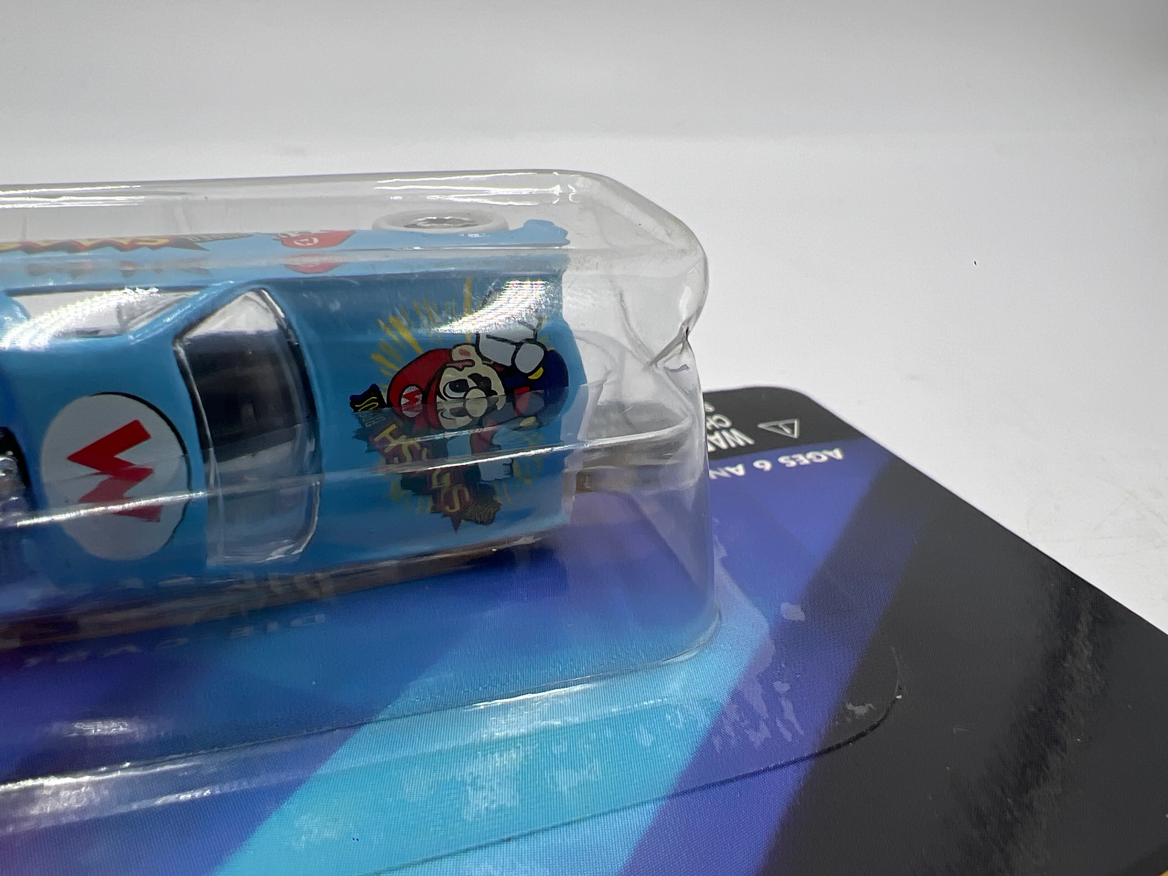 Johnny Lightning White Lightning Chase Team Lightning Nintendo Smash Brothers Trouble Maker Blue - Image 7