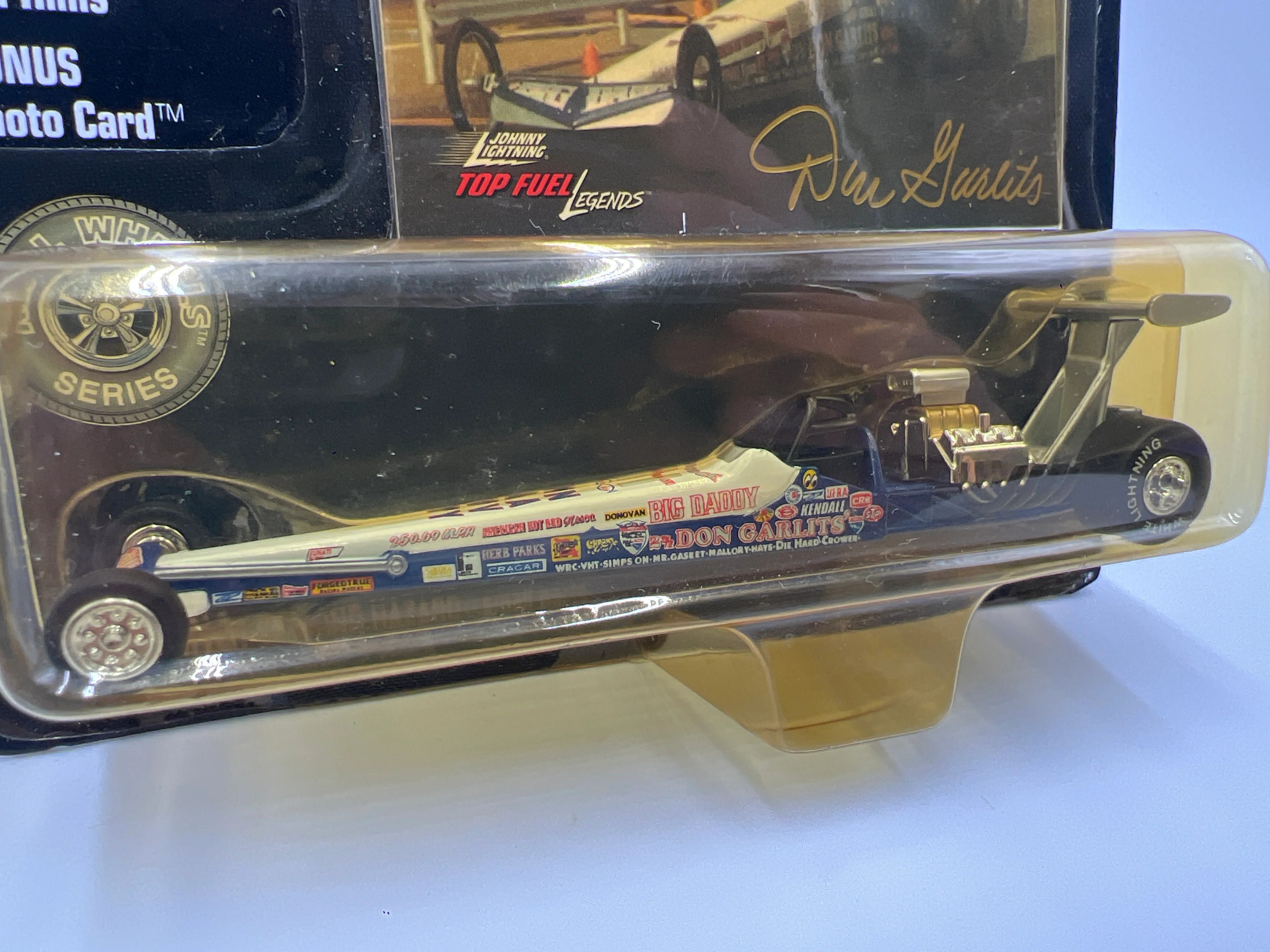 Johnny Lightning White Lightning Chase Top Fuel Legends #234 Swamp Rat 24 Big Daddy Don Garlits - Image 3