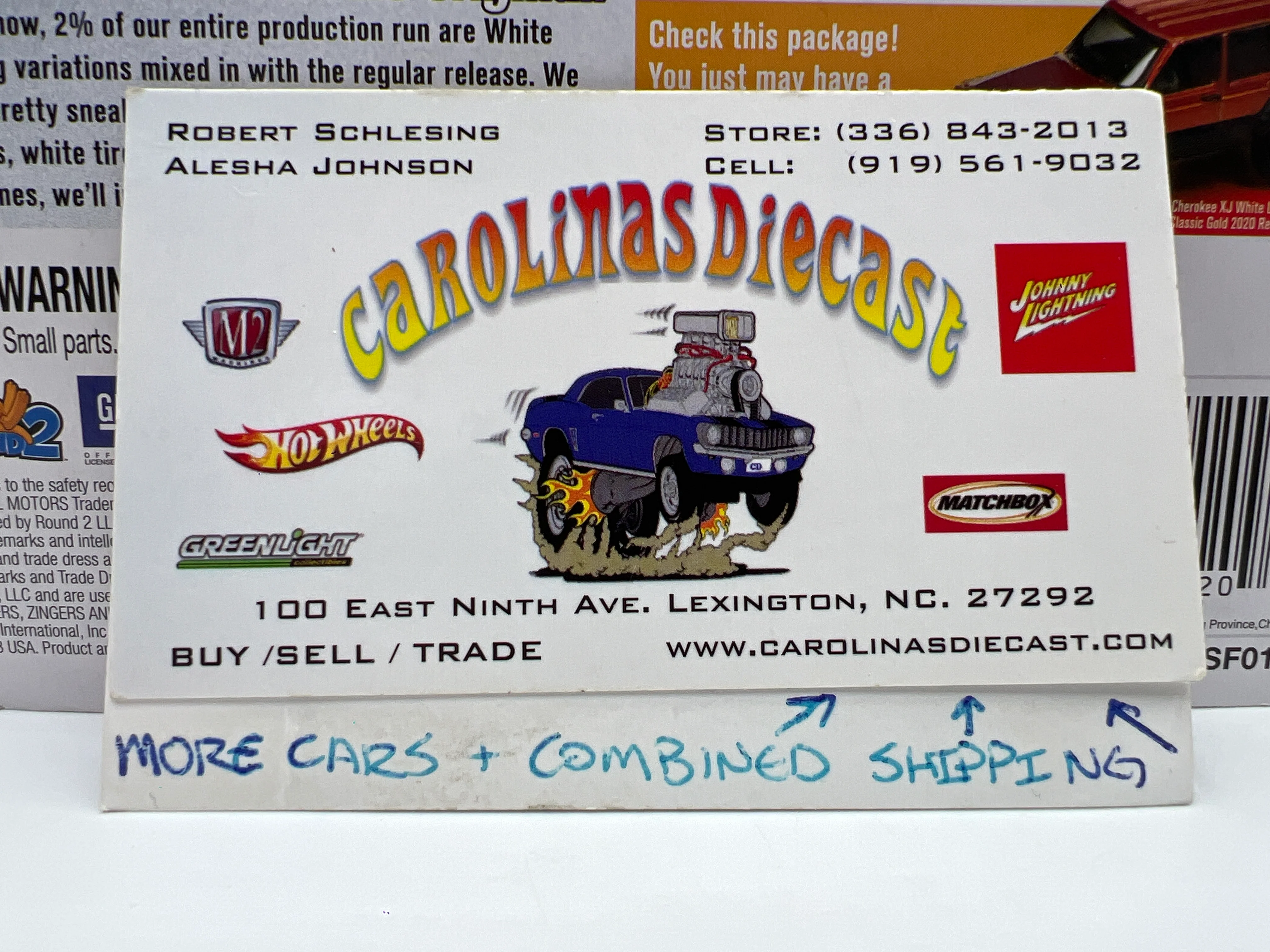 Johnny Lightning White Lightning Street Freaks Spoilers 20 1985 Chevy Monte Carlo Orange - Image 8